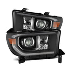 07-13 Toyota Tundra/08-17 Toyota Sequoia LUXX-Series Projector Headlights Black - Apollo Off-Road