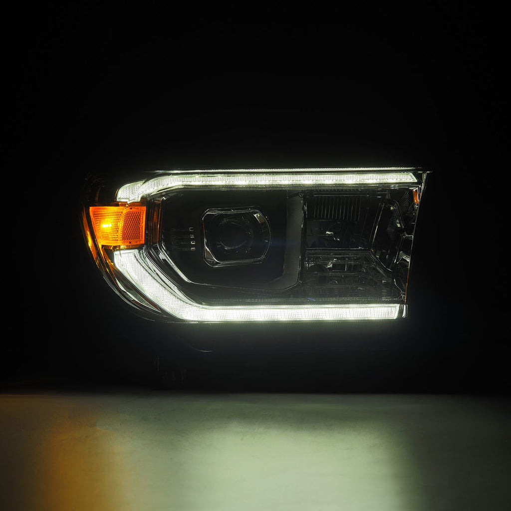 07-13 Toyota Tundra/08-17 Toyota Sequoia LUXX-Series Projector Headlights Chrome - Apollo Off-Road