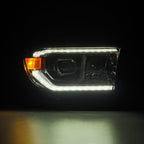 07-13 Toyota Tundra/08-17 Toyota Sequoia LUXX-Series Projector Headlights Chrome - Apollo Off-Road