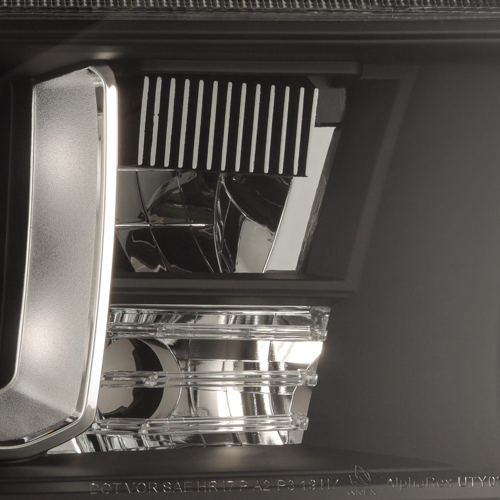 07-13 Toyota Tundra / 08-17 Sequoia NOVA-Series LED Projector Headlights Black (With Level Adjuster) - Apollo Off-Road