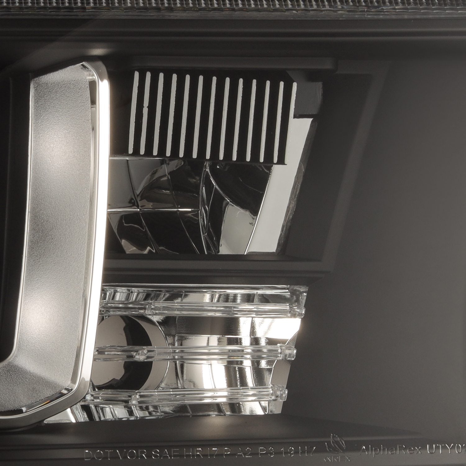 07-13 Toyota Tundra / 08-17 Sequoia NOVA-Series LED Projector Headlights Black (With Level Adjuster) - Apollo Off-Road