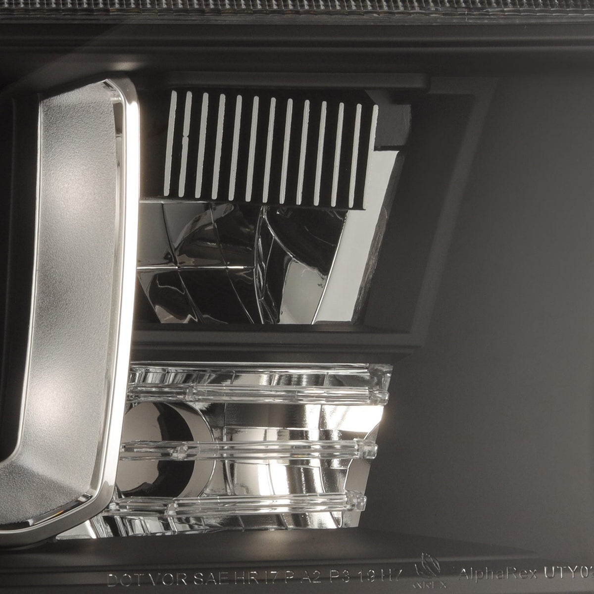 07-13 Toyota Tundra / 08-17 Sequoia NOVA-Series LED Projector Headlights Black (With Level Adjuster) - Apollo Off-Road