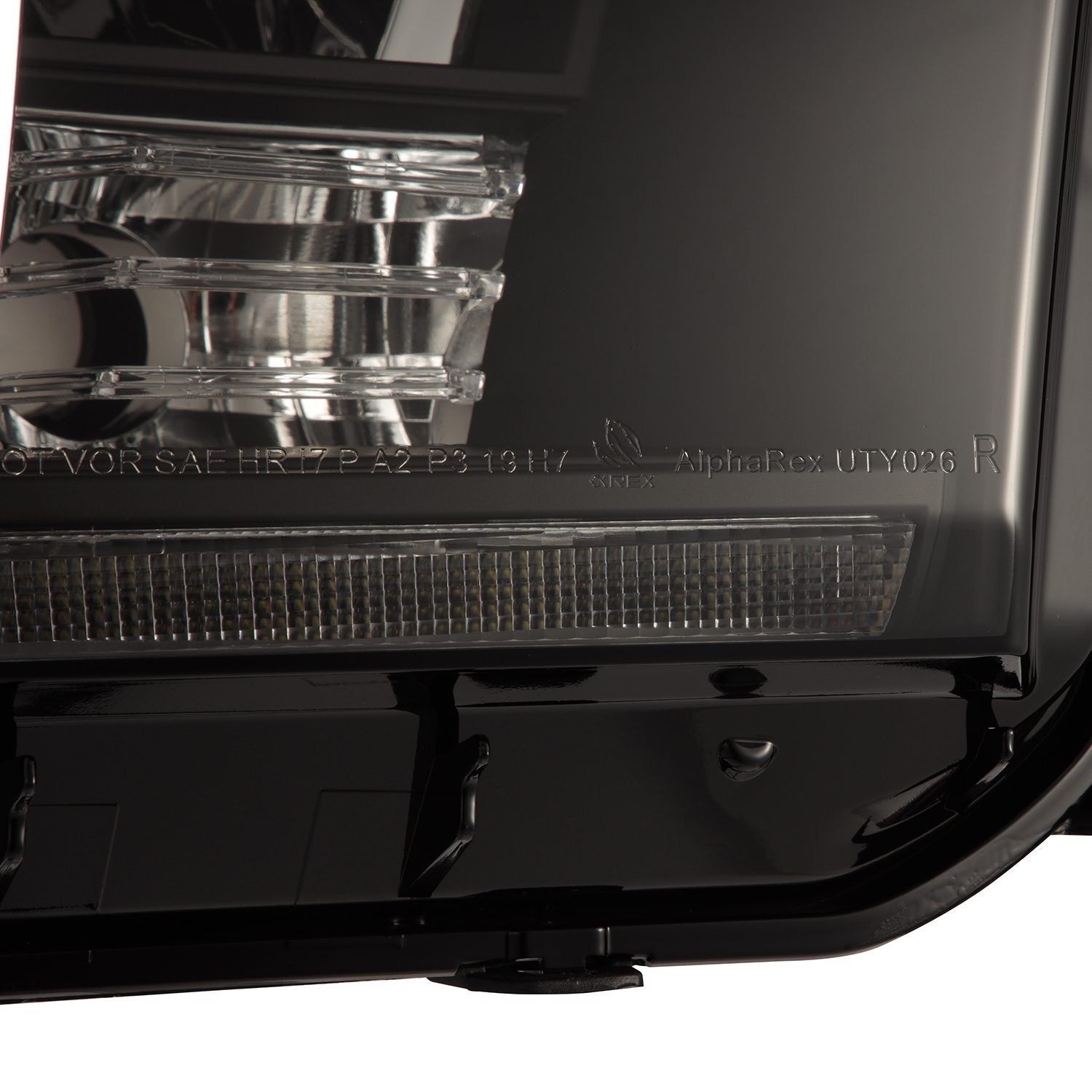 07-13 Toyota Tundra / 08-17 Sequoia NOVA-Series LED Projector Headlights Black (With Level Adjuster) - Apollo Off-Road