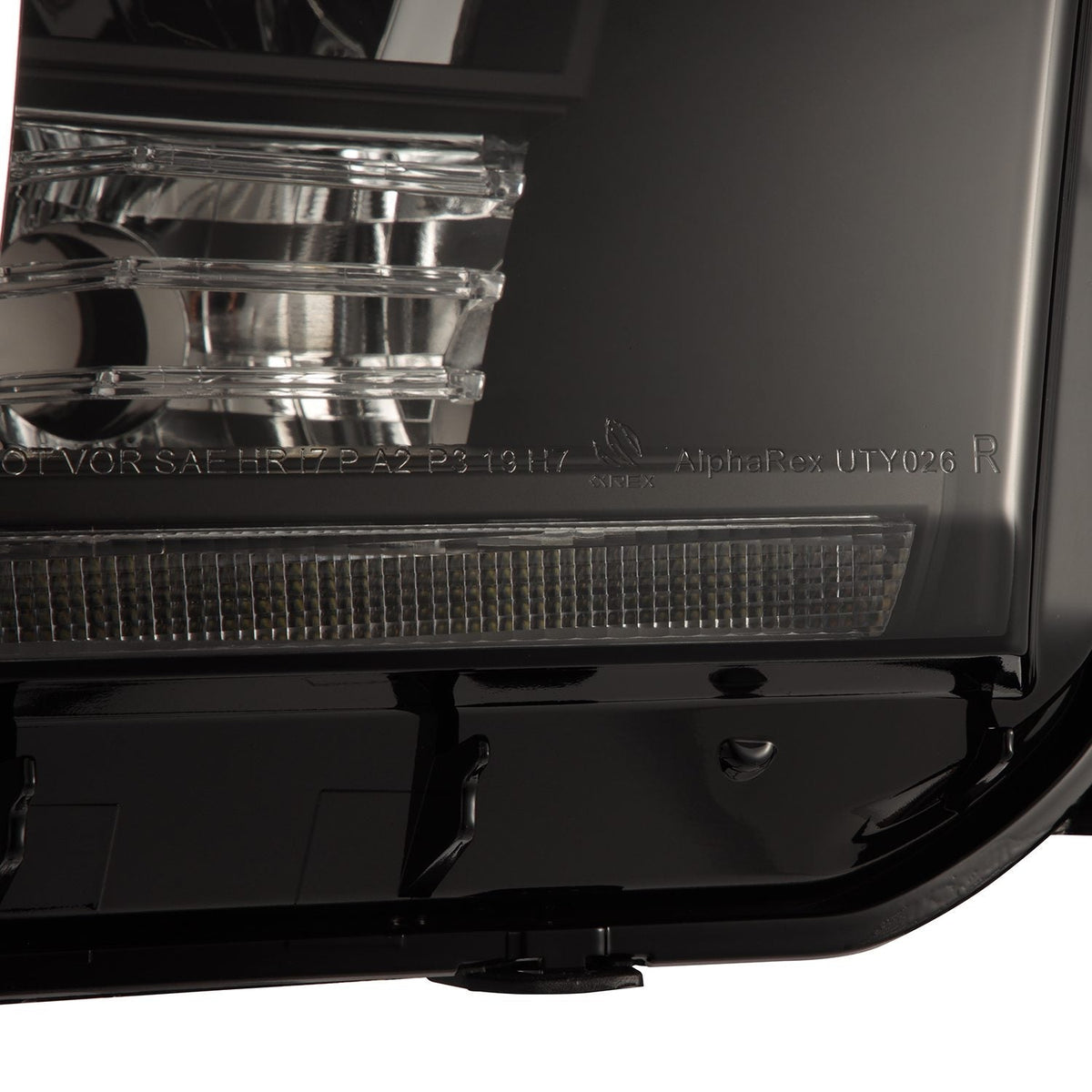 07-13 Toyota Tundra / 08-17 Sequoia NOVA-Series LED Projector Headlights Black (With Level Adjuster) - Apollo Off-Road