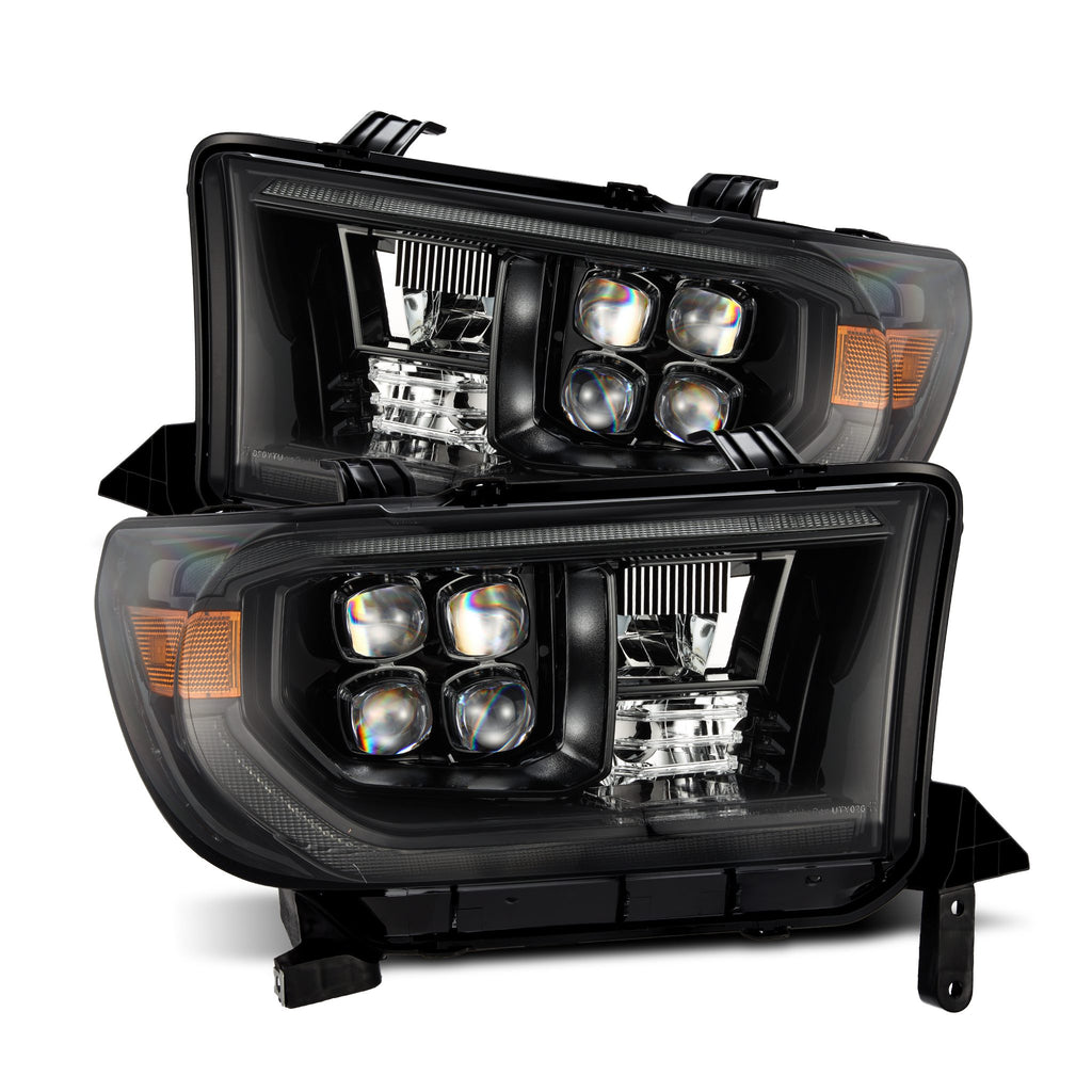 07-13 Toyota Tundra/08-17 Toyota Sequoia NOVA-Series Projector Headlights Alpha-Black - Apollo Off-Road