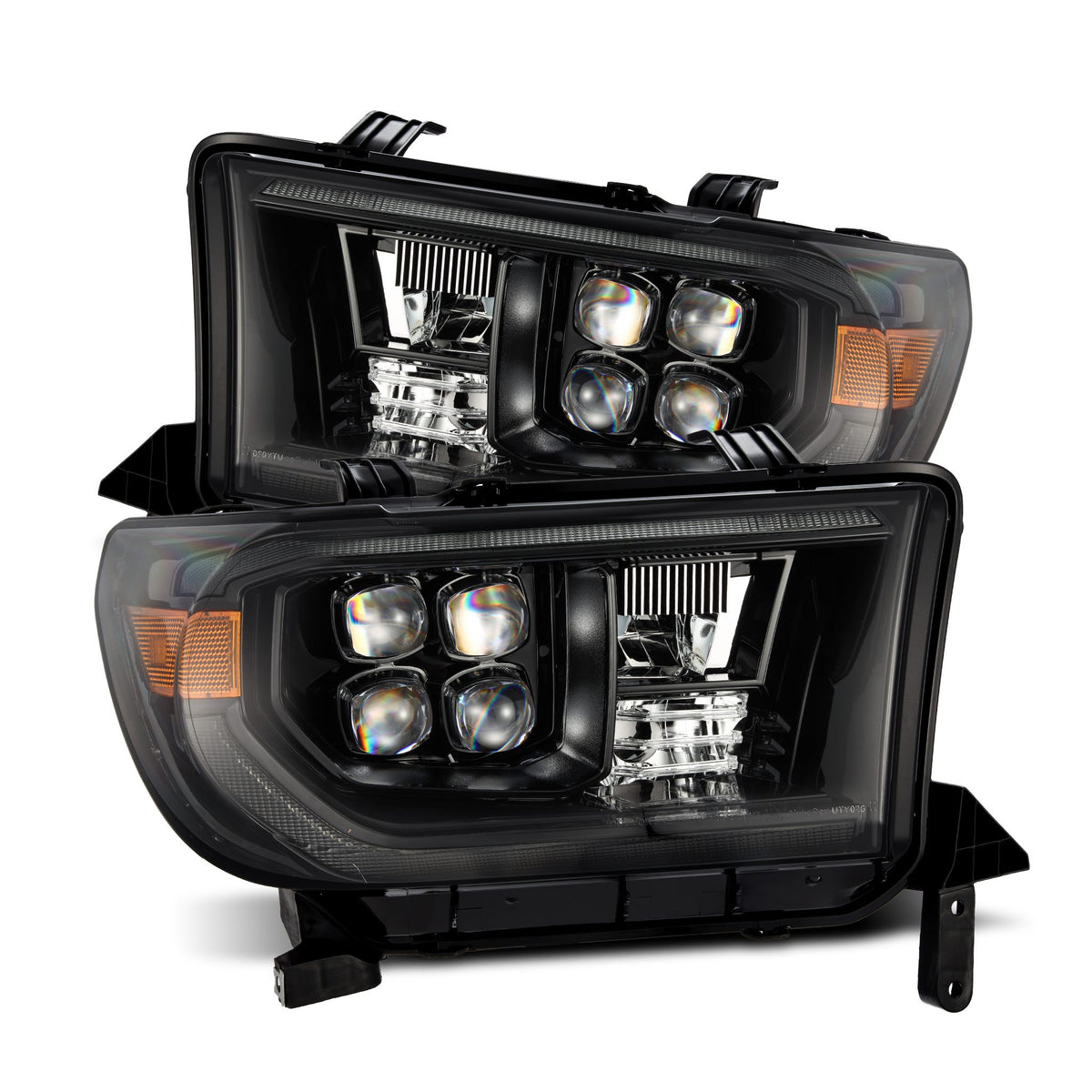 07-13 Toyota Tundra/08-17 Toyota Sequoia NOVA-Series Projector Headlights Alpha-Black - Apollo Off-Road