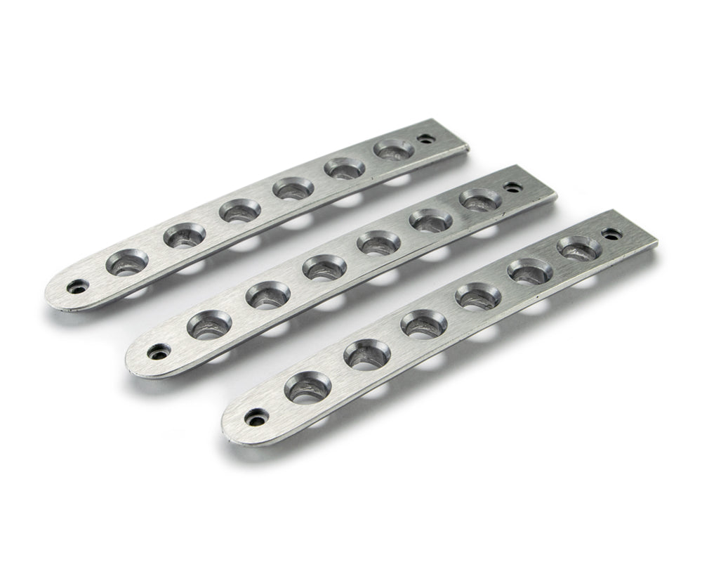 07-18 Jeep JK 2-Door Aluminum Door Handle Inserts; 3-Pieces - Apollo Off-Road
