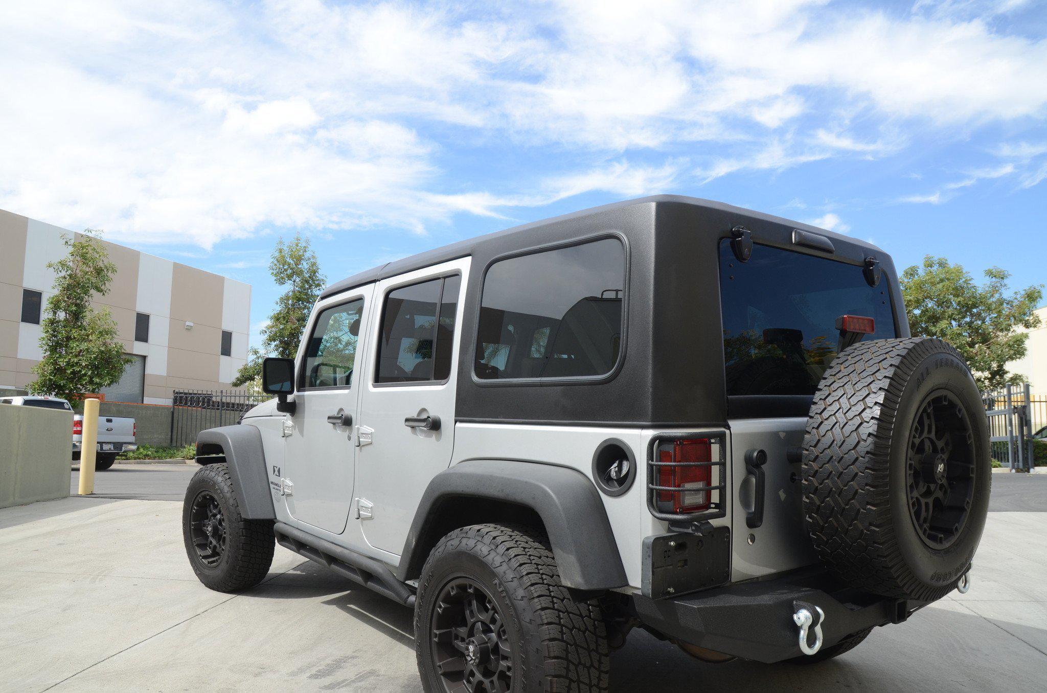 07-18 Jeep JK 4-Door Hard Top; Square Back - Apollo Off-Road