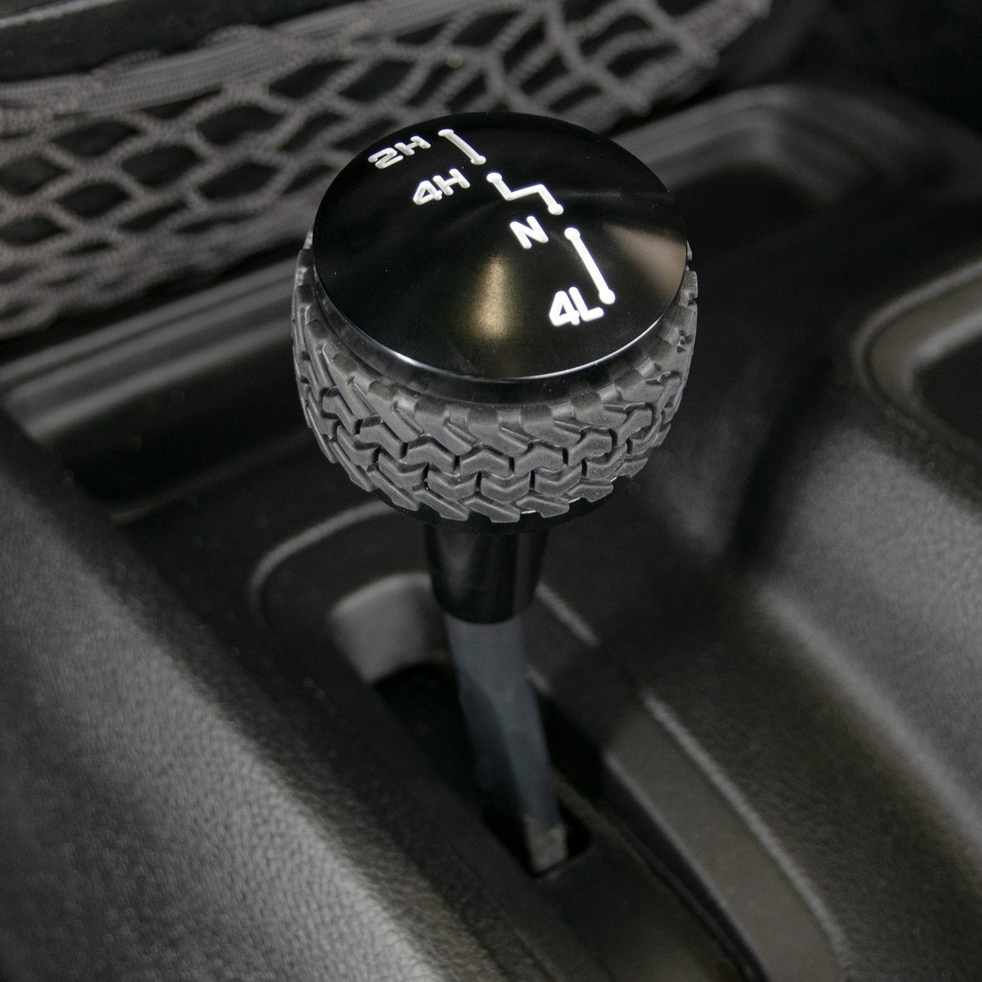 07-18 Jeep JK 4WD Shift Knob; Black - Apollo Off-Road