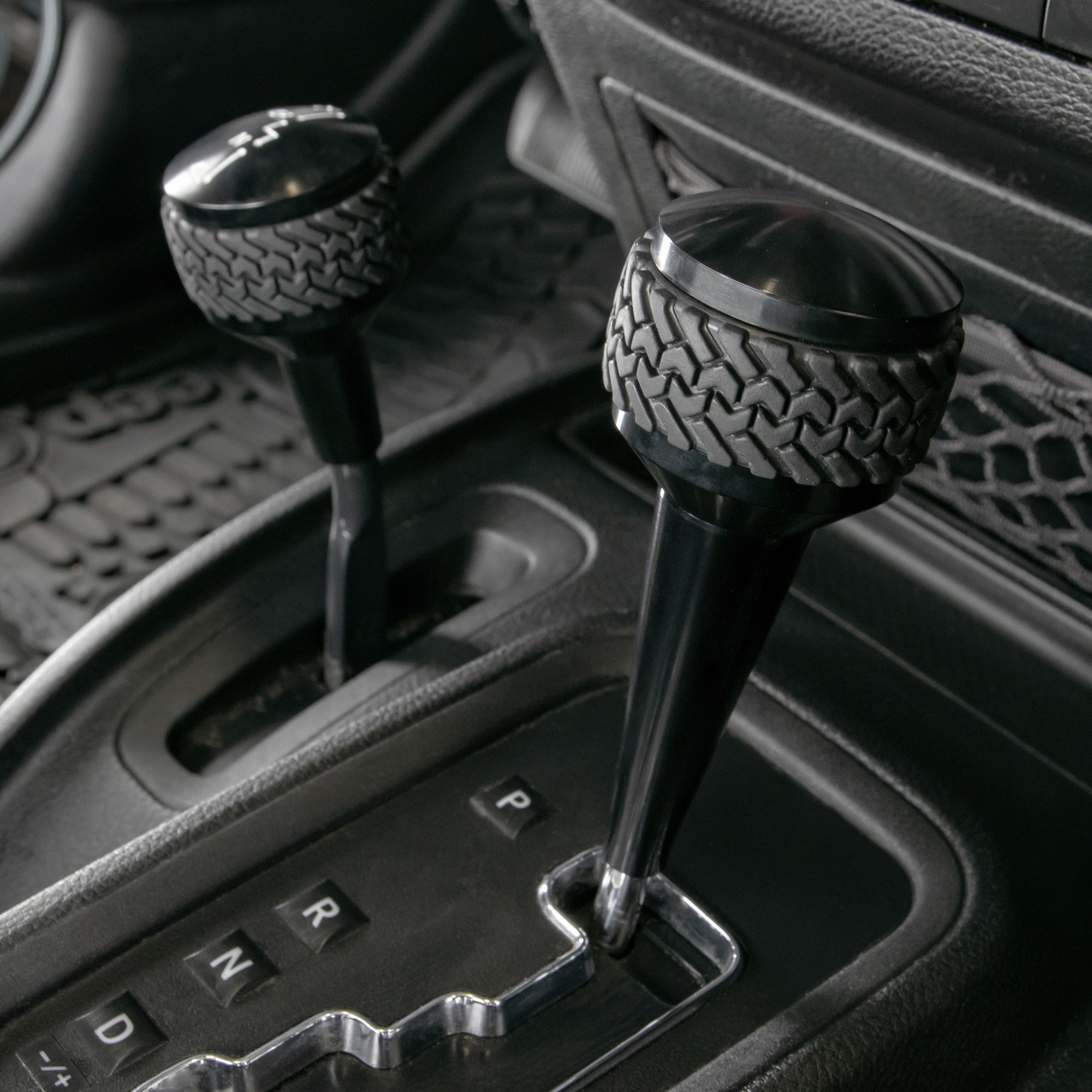 07-18 Jeep JK 4WD Shift Knob; Black - Apollo Off-Road
