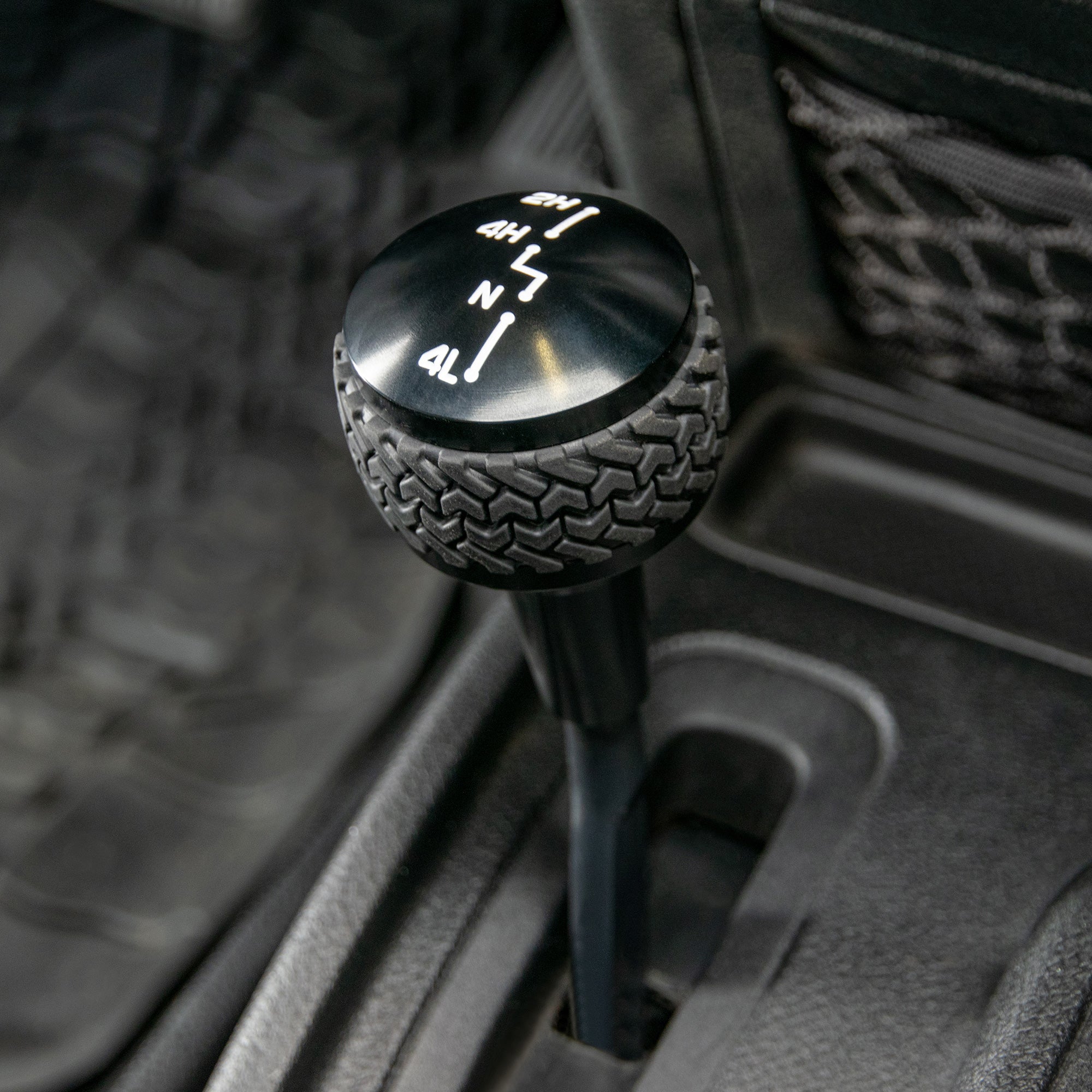 07-18 Jeep JK 4WD Shift Knob; Black - Apollo Off-Road