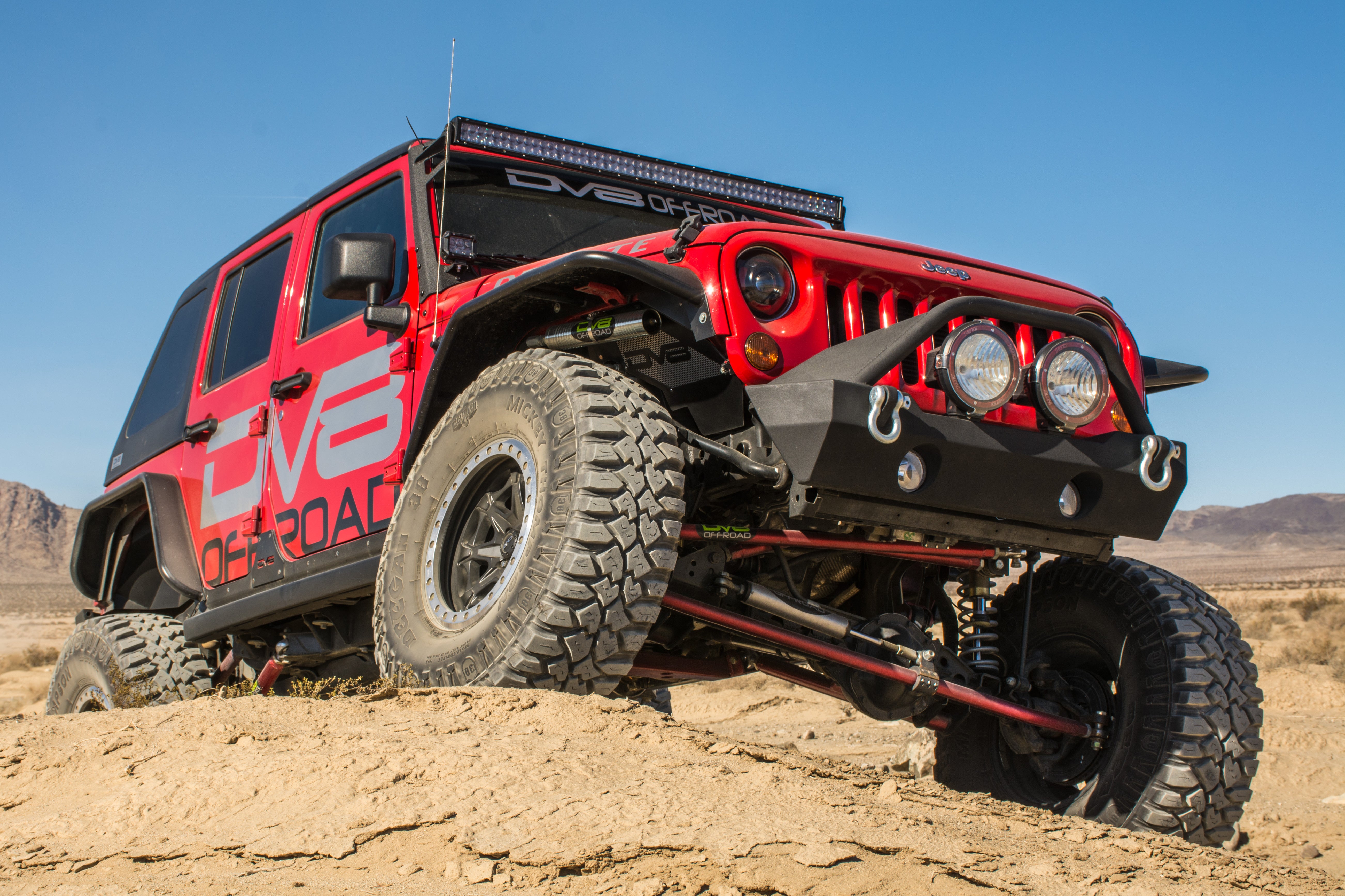 07-18 Jeep JK Fender Flares; Wide; Front & Rear - Apollo Off-Road