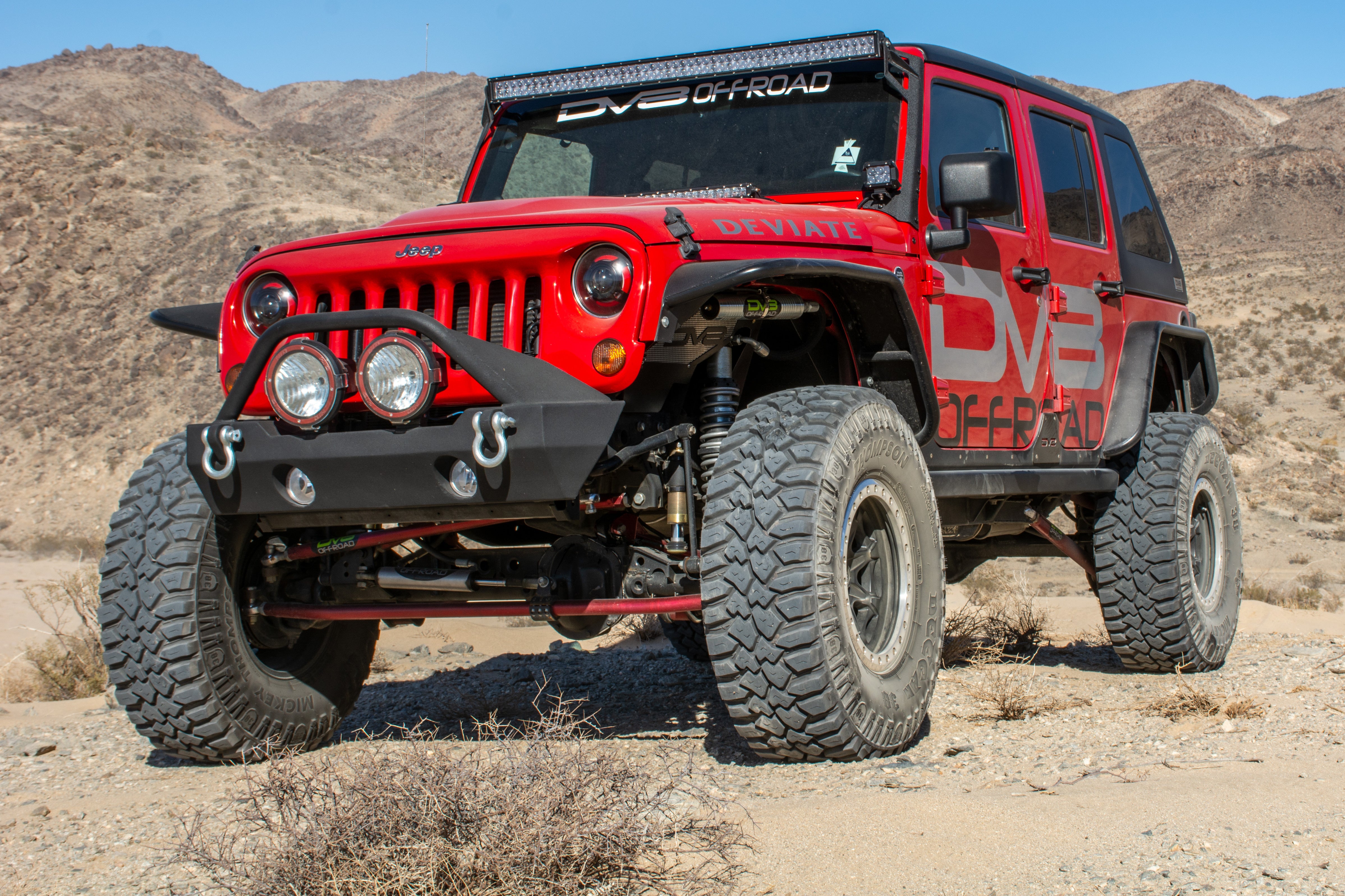 07-18 Jeep JK Fender Flares; Wide; Front & Rear - Apollo Off-Road