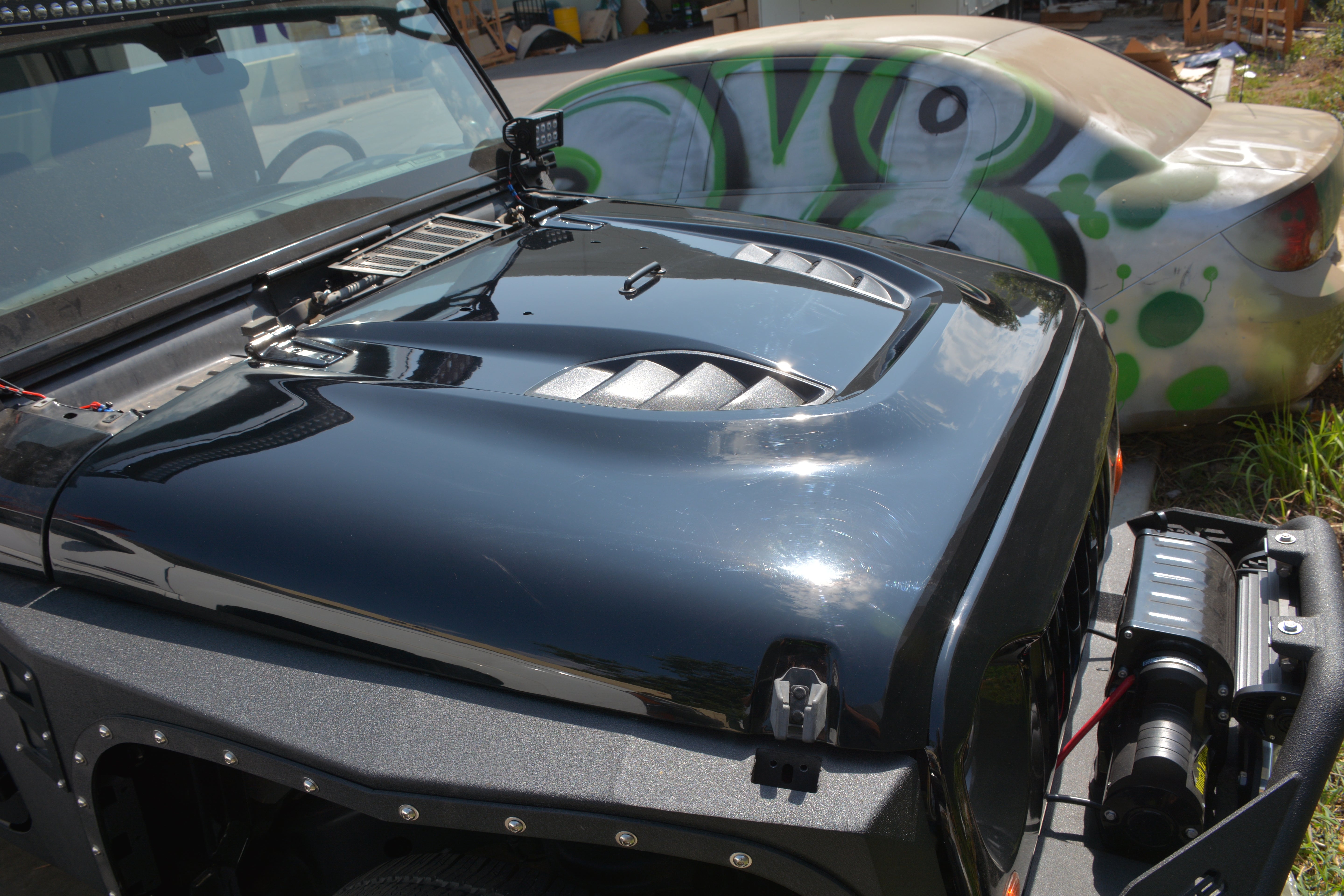 07-18 Jeep JK Hood; 10Th Anniversary - Apollo Off-Road