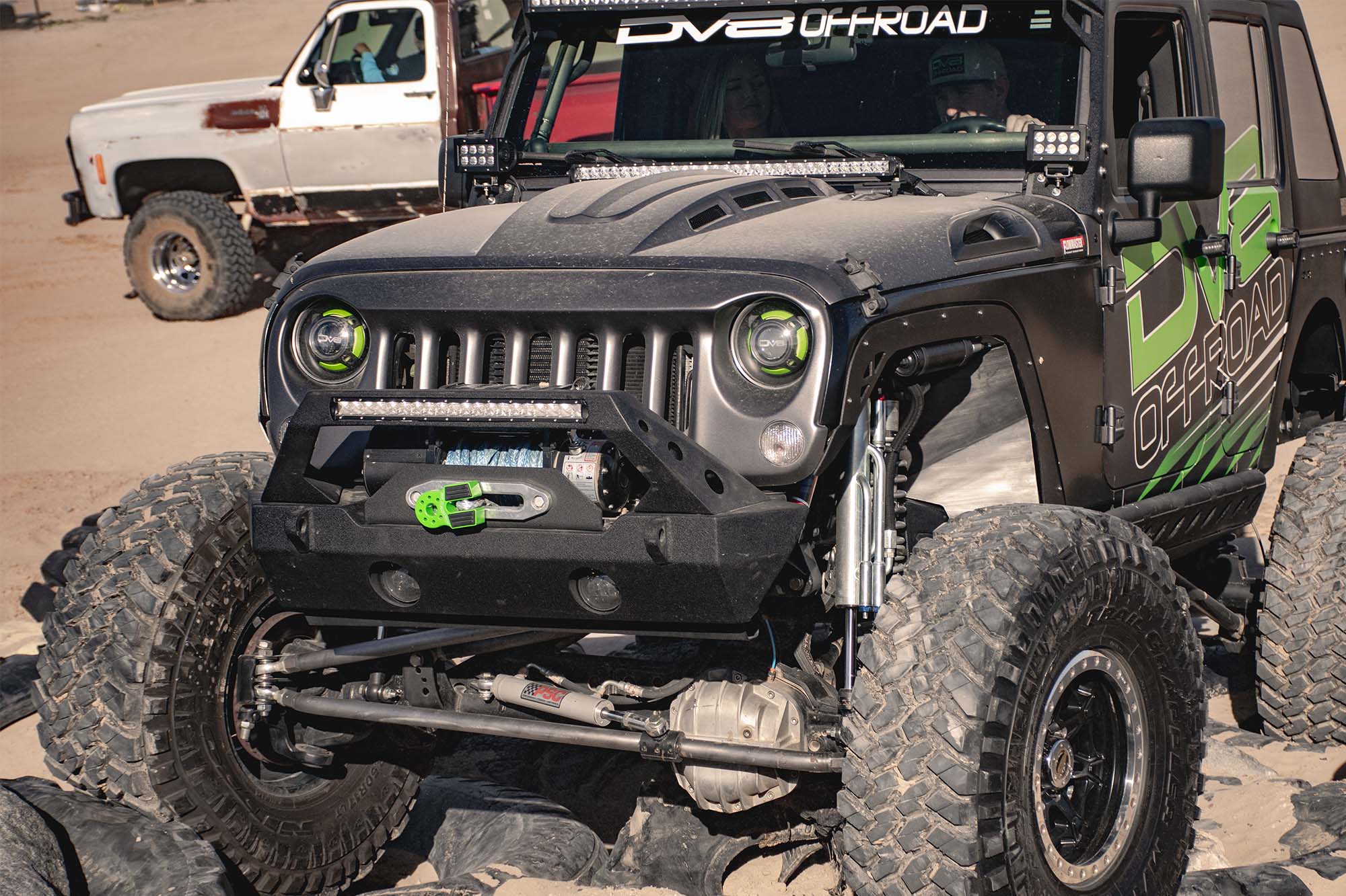 07-18 Jeep JK Hood; Heat Dispersion - Apollo Off-Road