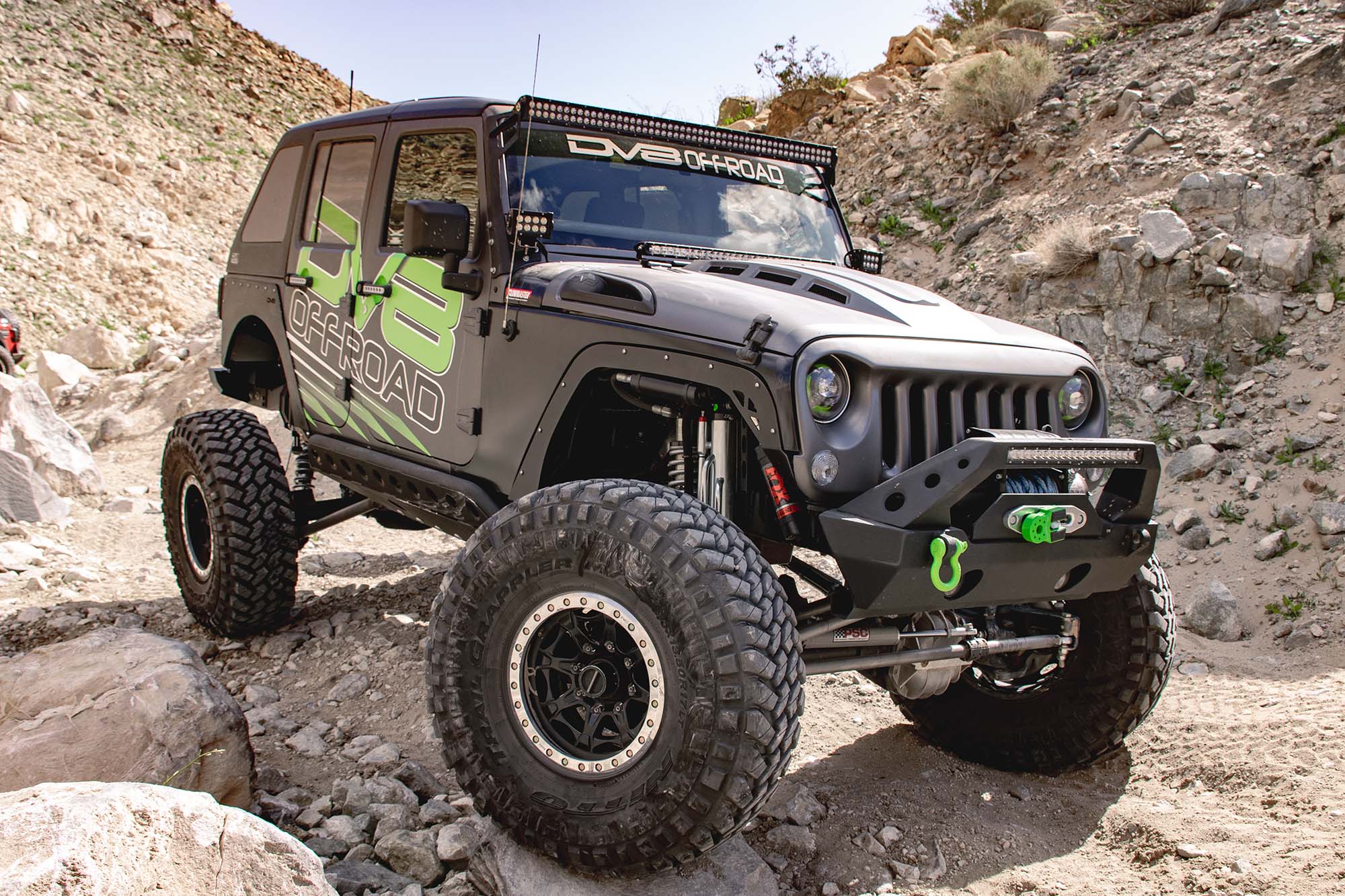 07-18 Jeep JK Hood; Heat Dispersion - Apollo Off-Road