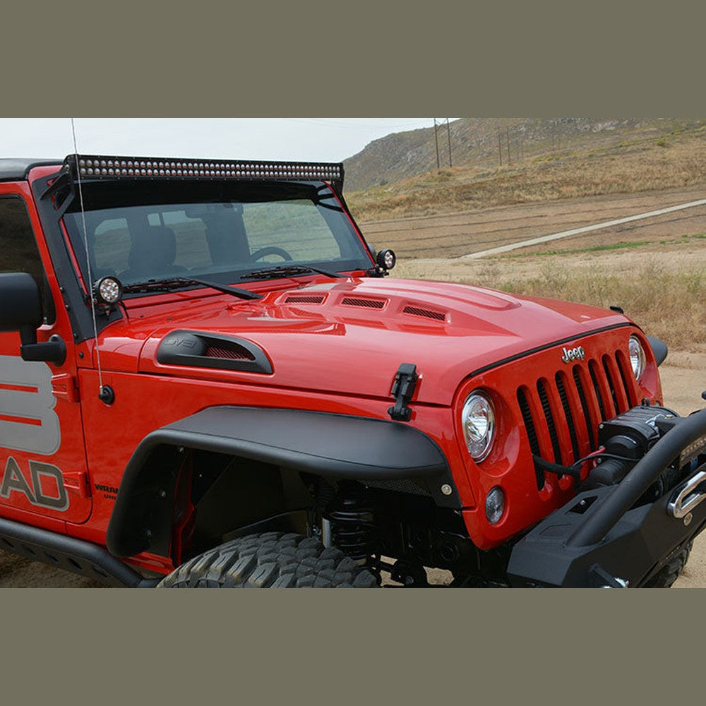 07-18 Jeep JK Hood; Heat Dispersion - Apollo Off-Road