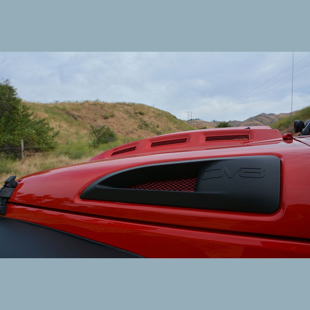 07-18 Jeep JK Hood; Heat Dispersion - Apollo Off-Road