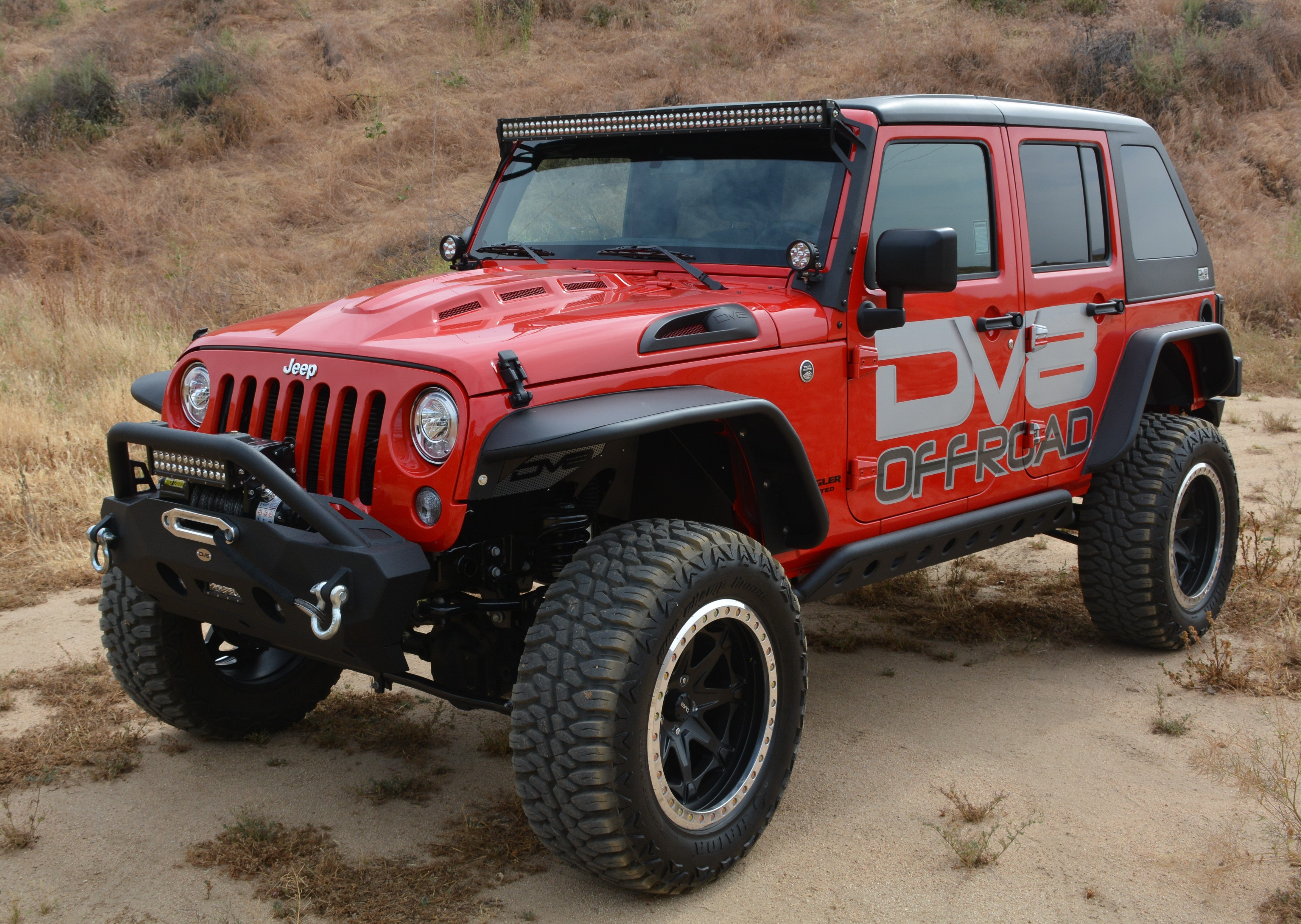07-18 Jeep JK Hood; Heat Dispersion - Apollo Off-Road
