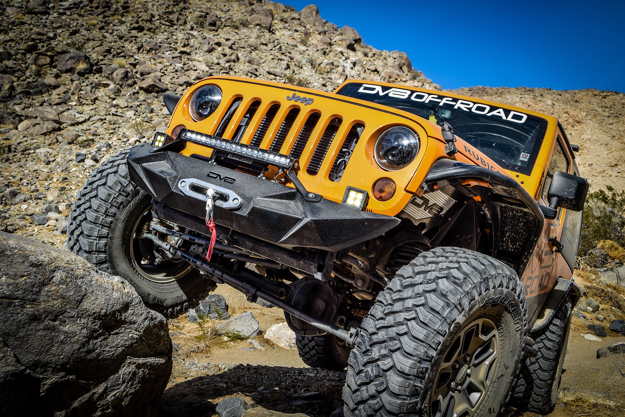07-18 Jeep JK Inner Fender; Front; Black Finish - Apollo Off-Road