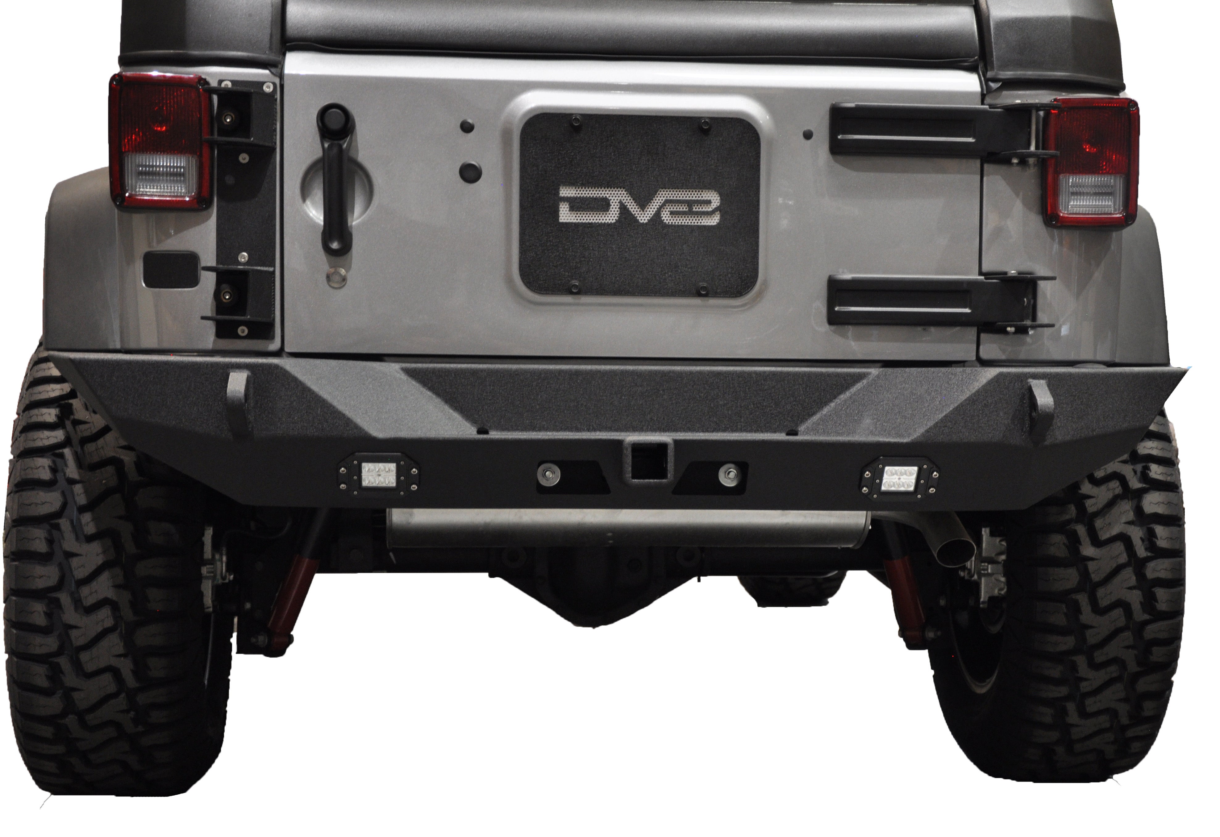 07-18 Jeep JK Jeep Rear Full Size Bumper RS-10 - Apollo Off-Road
