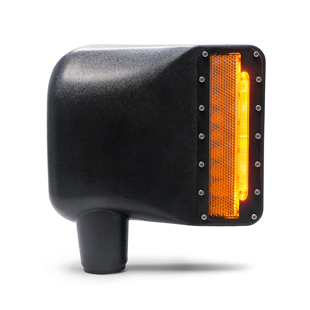07-18 Jeep JK LED Mirror Covers; Pair - Apollo Off-Road