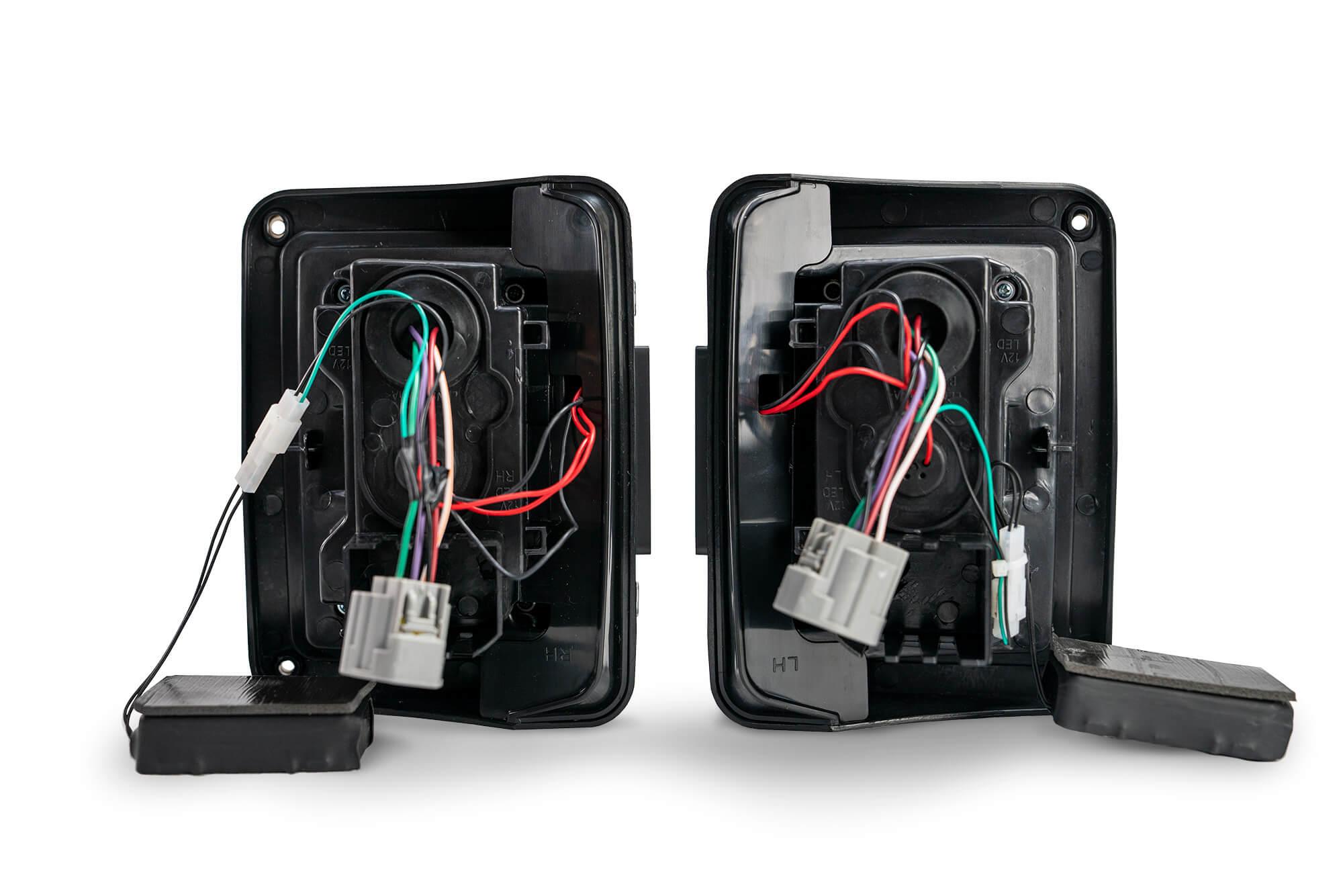 07-18 Jeep JK LED Tail Light; Hexagon Light - Apollo Off-Road