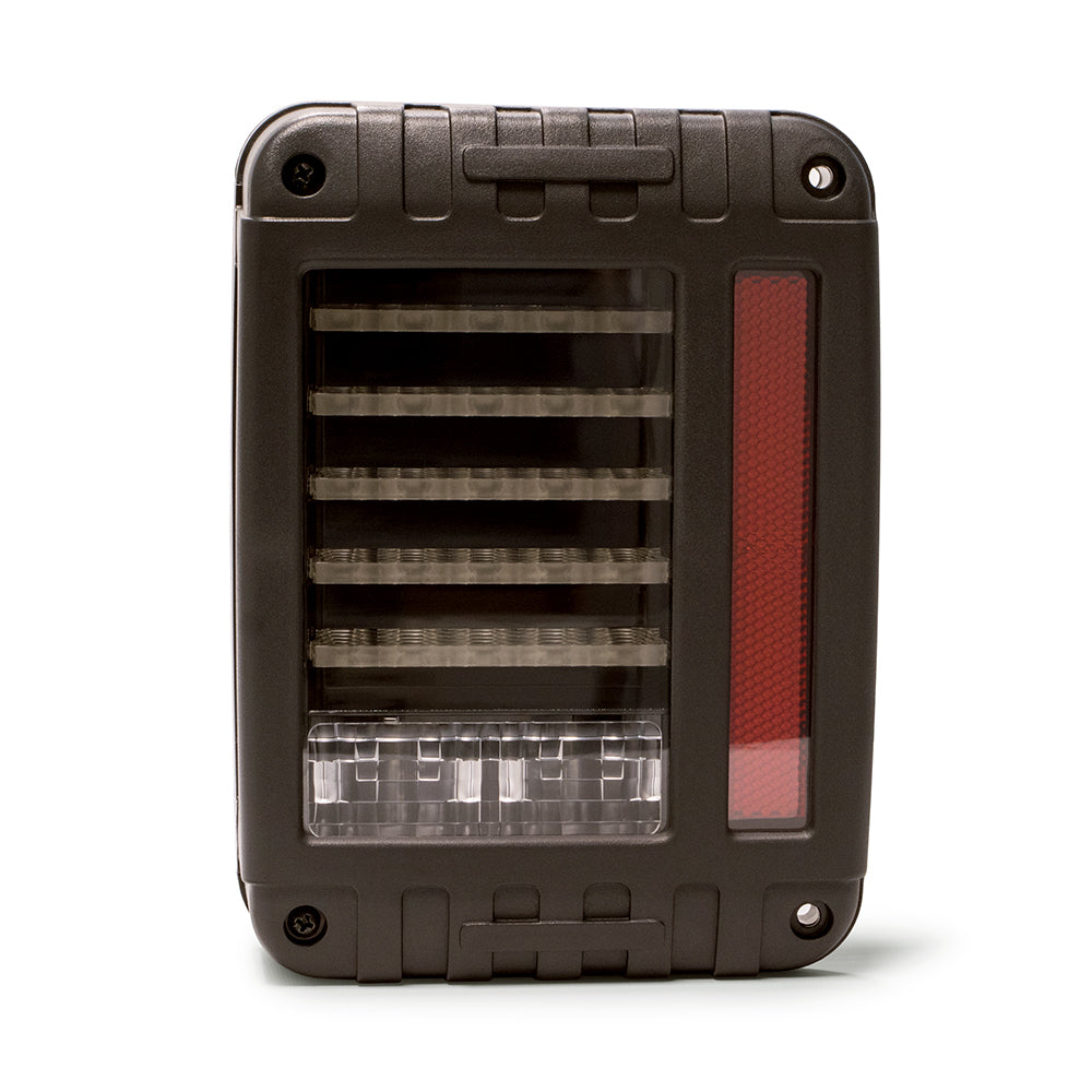 07-18 Jeep JK LED Tail Light; Horizontal - Apollo Off-Road