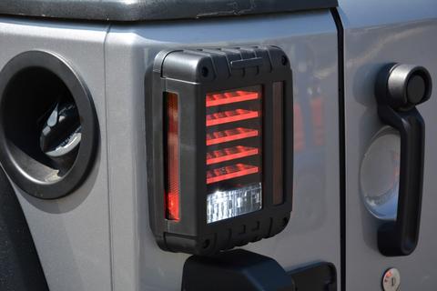 07-18 Jeep JK LED Tail Light; Horizontal - Apollo Off-Road