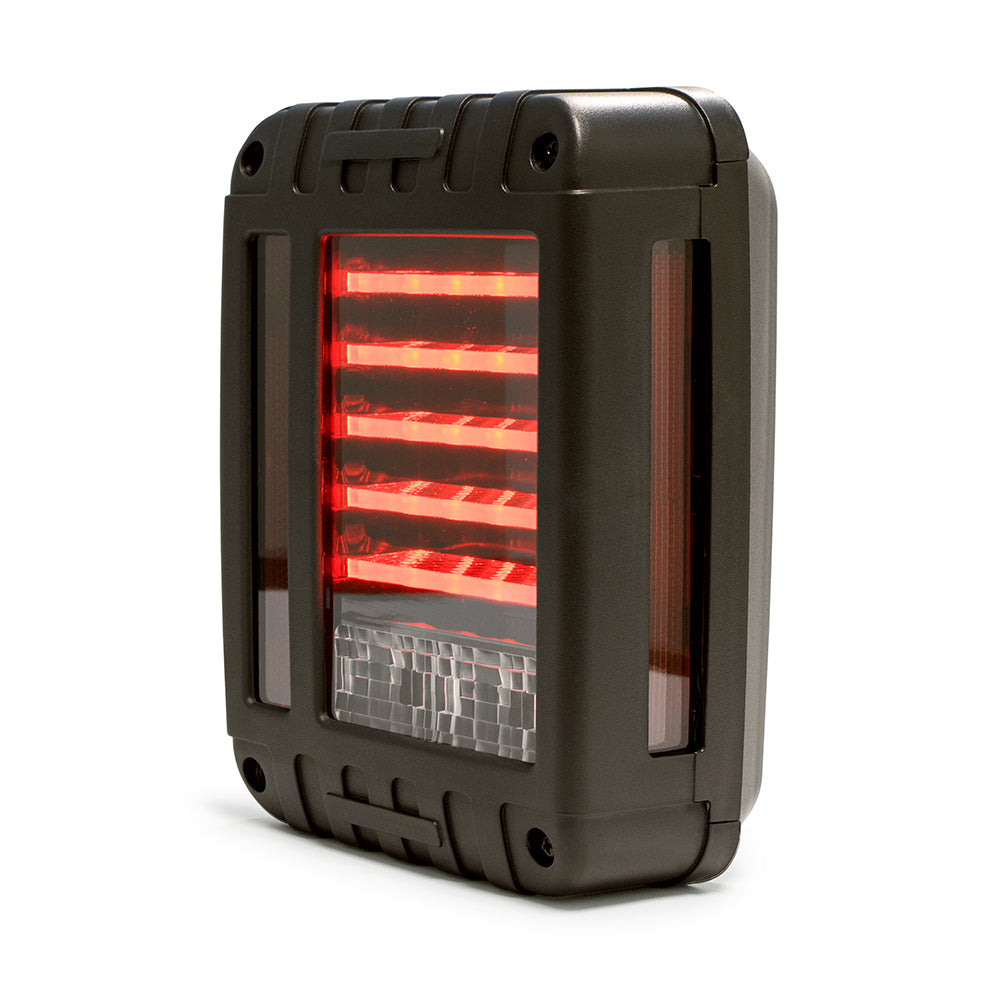 07-18 Jeep JK LED Tail Light; Horizontal - Apollo Off-Road