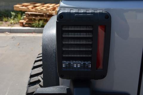 07-18 Jeep JK LED Tail Light; Horizontal - Apollo Off-Road
