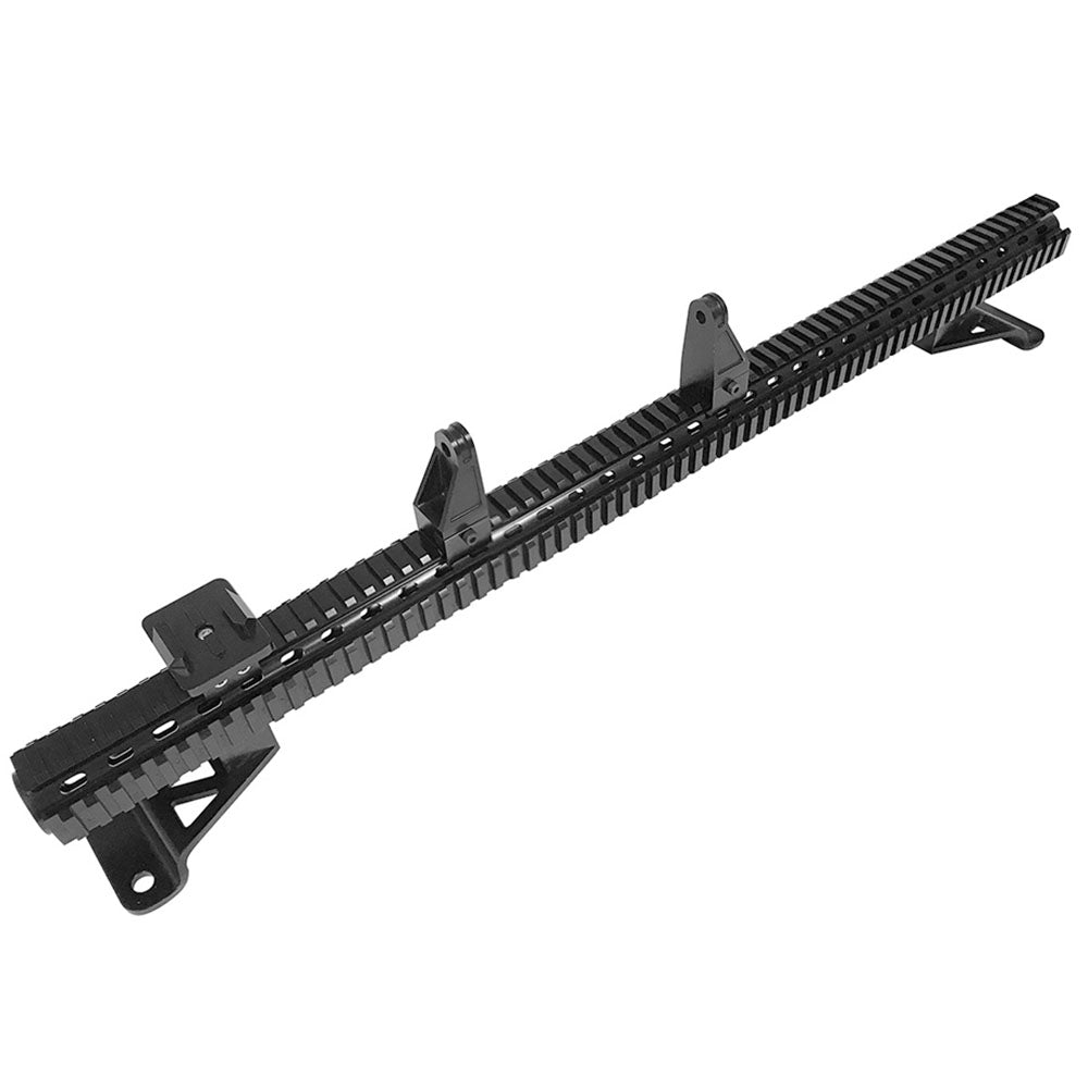 07-18 Jeep JK Picatinny Hood Mounted Rail System - Apollo Off-Road