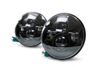 07-18 Jeep JK Projector HeadLights; No Halo - Apollo Off-Road