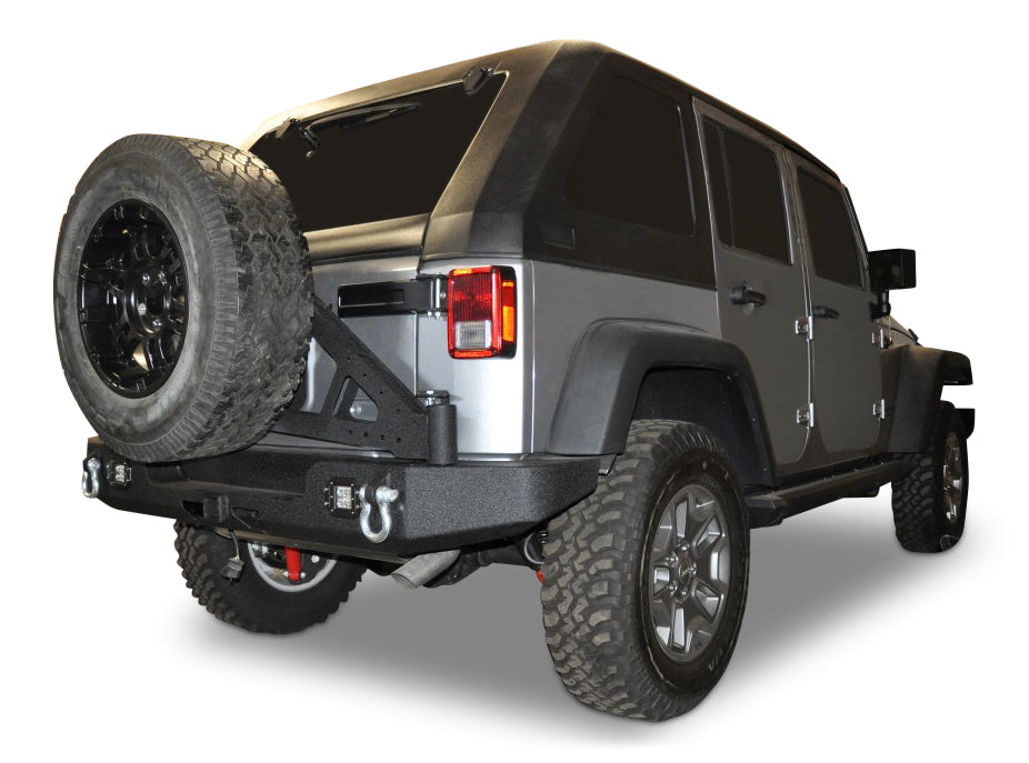 07-18 Jeep JK Tire Carrier With Bearing-TC6 - Apollo Off-Road