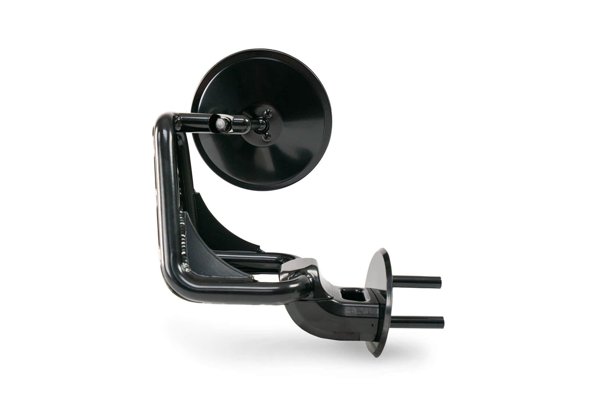 07-18 Jeep JK Tubular Mirrors; Black - Apollo Off-Road