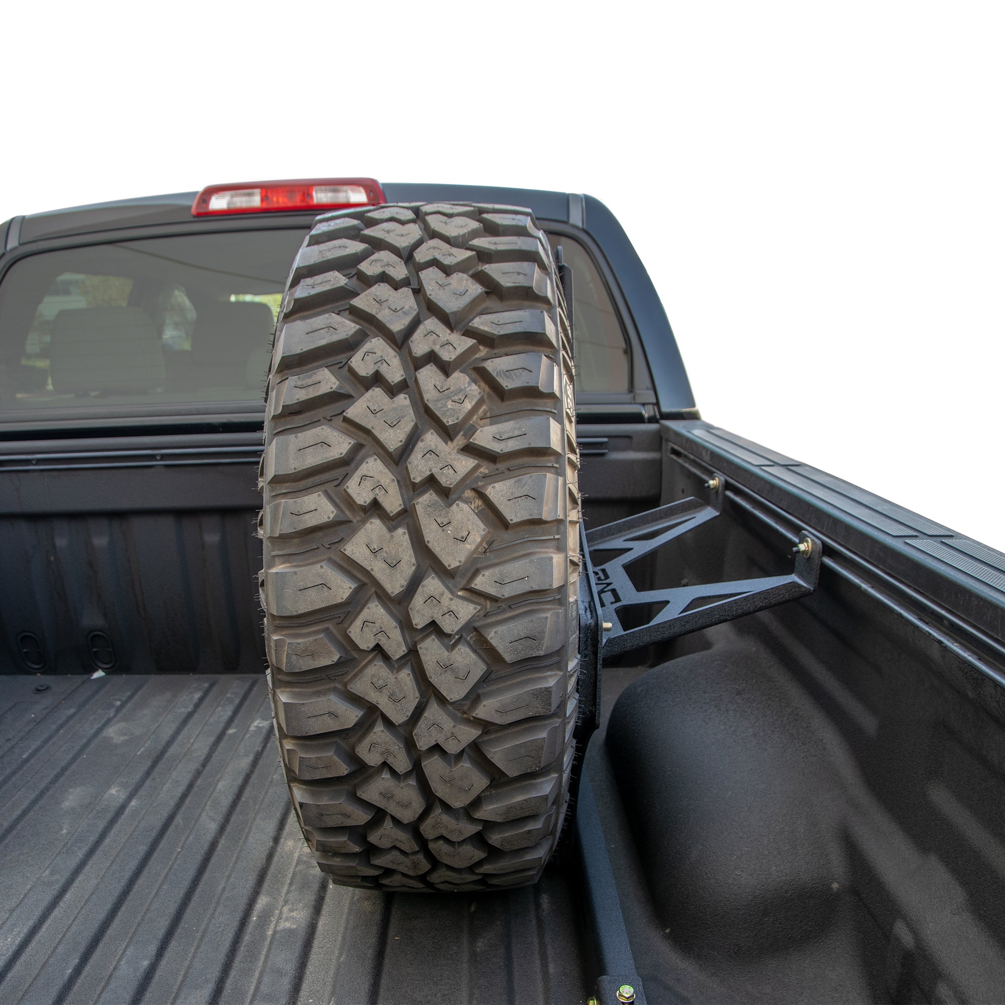 07-20 Tundra Stand Up Spare Tire Mount - Apollo Off-Road