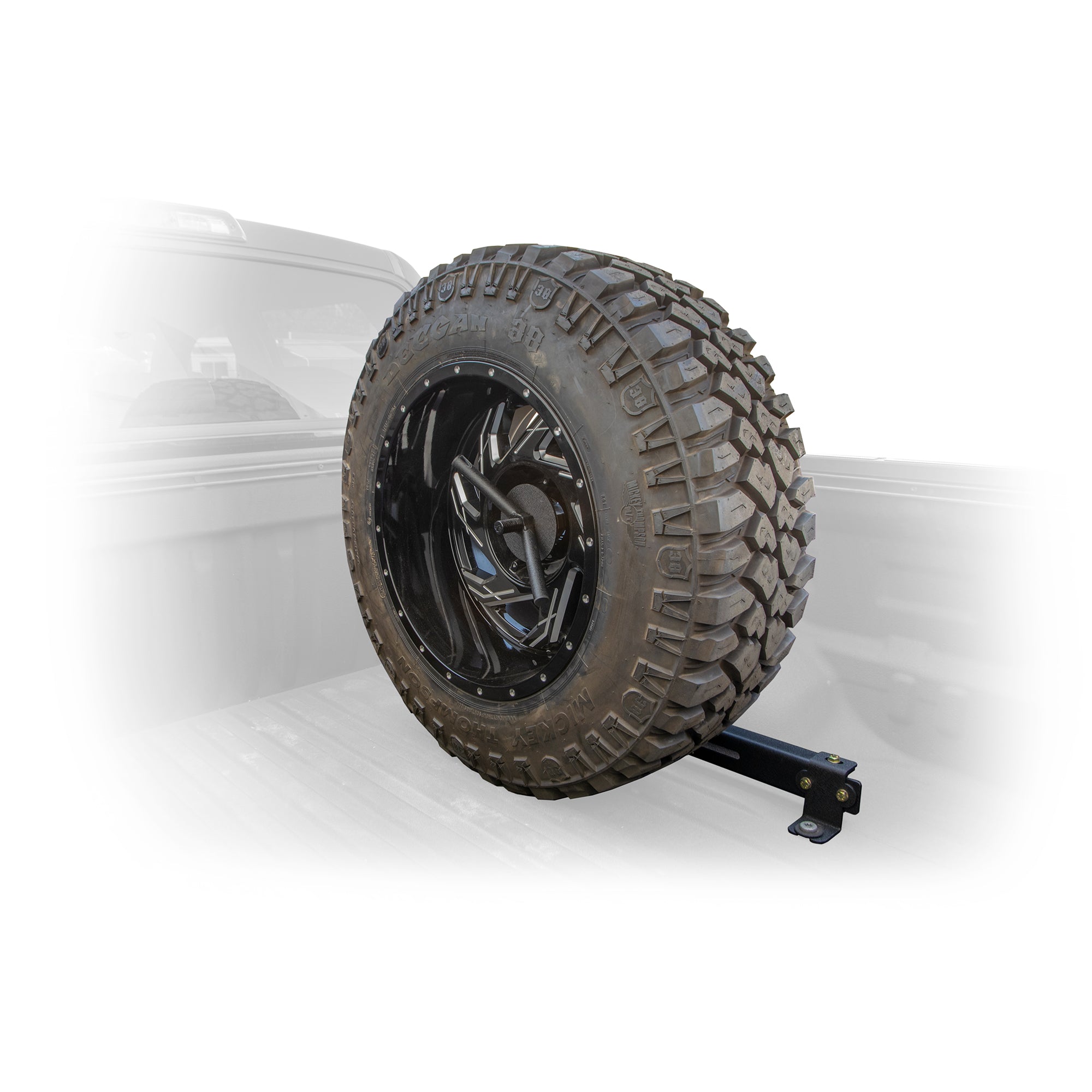 07-20 Tundra Stand Up Spare Tire Mount - Apollo Off-Road