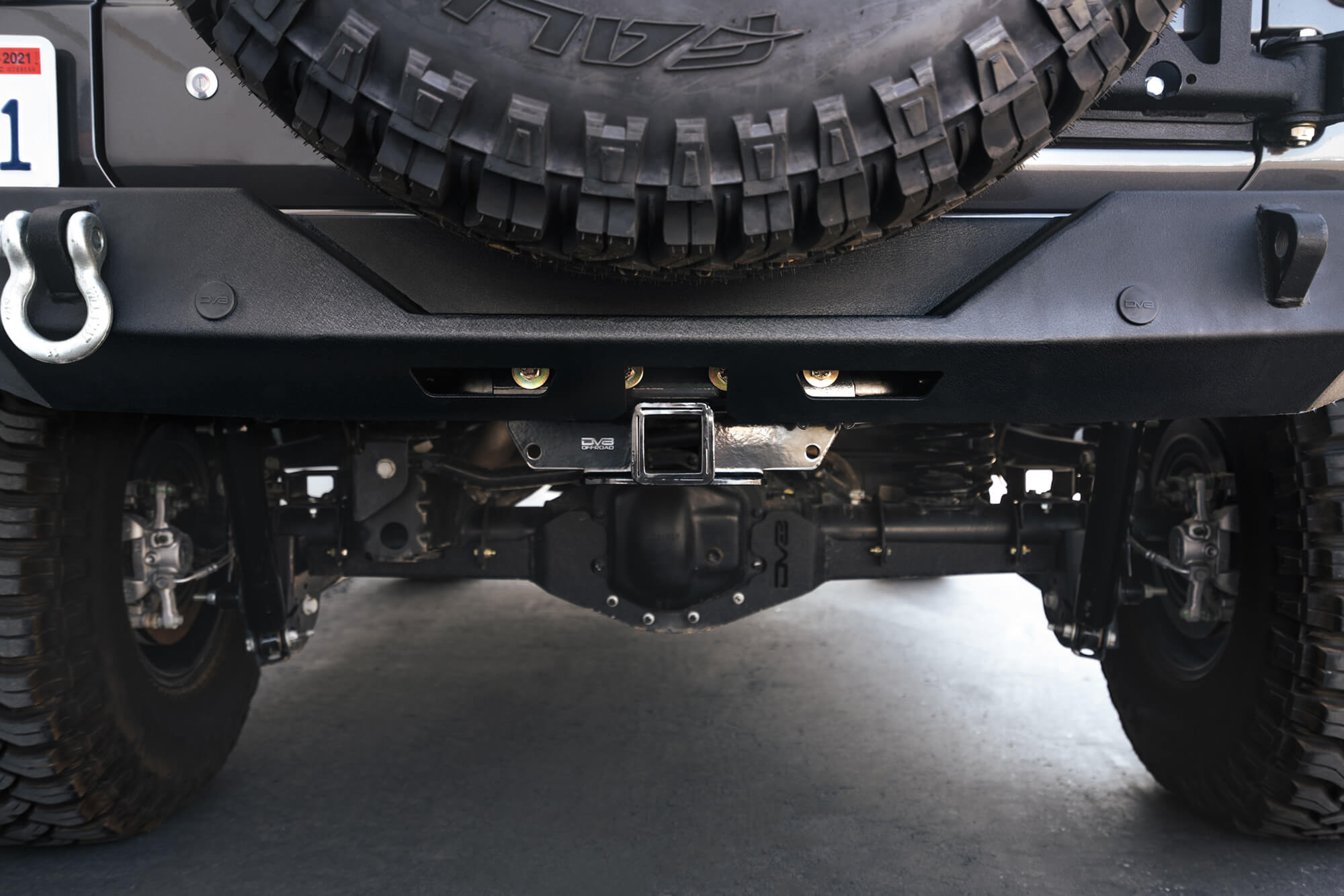 07-22 Jeep Wrangler JK/JL Bolt On Hitch - Apollo Off-Road