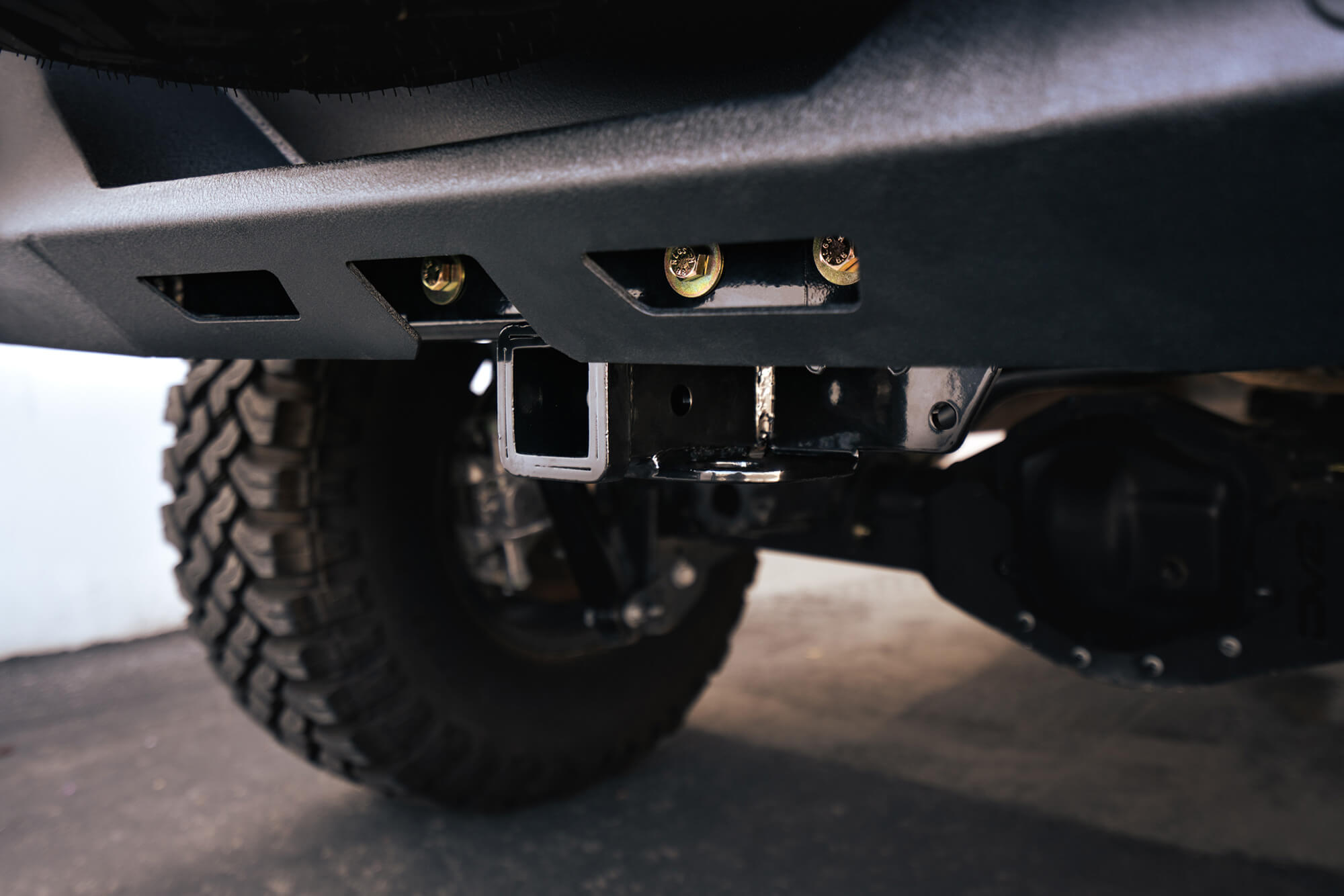 07-22 Jeep Wrangler JK/JL Bolt On Hitch - Apollo Off-Road