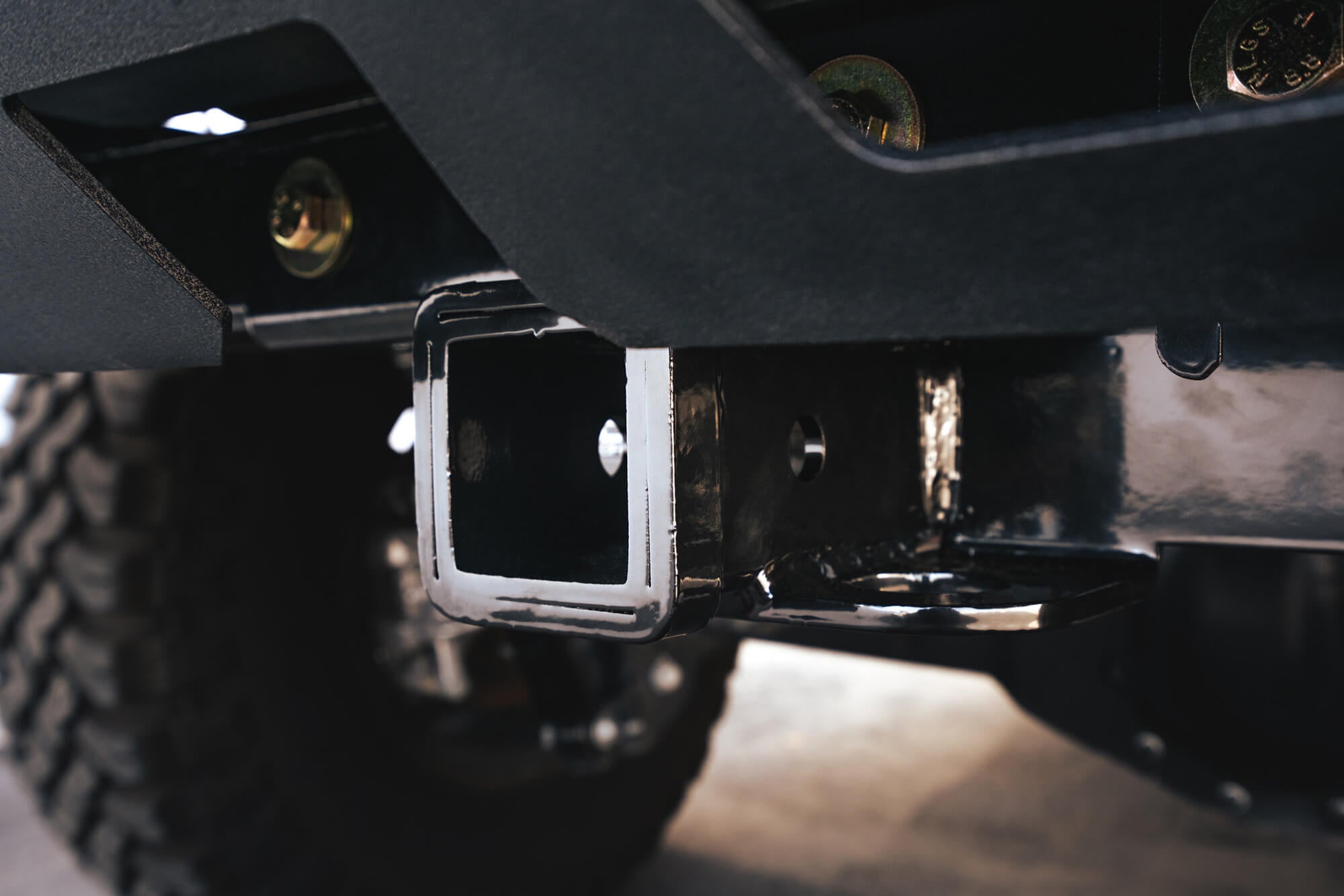 07-22 Jeep Wrangler JK/JL Bolt On Hitch - Apollo Off-Road