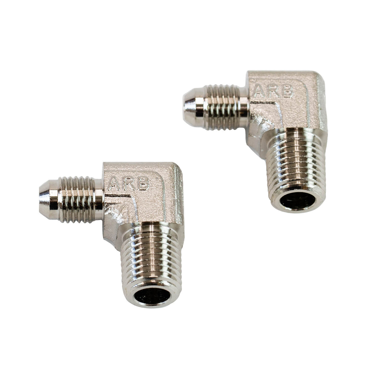 ARB Air Line Elbow Fitting JIC-4(M) 1/4 NPT(M) for use with ARB Air Systems - Apollo Off-Road