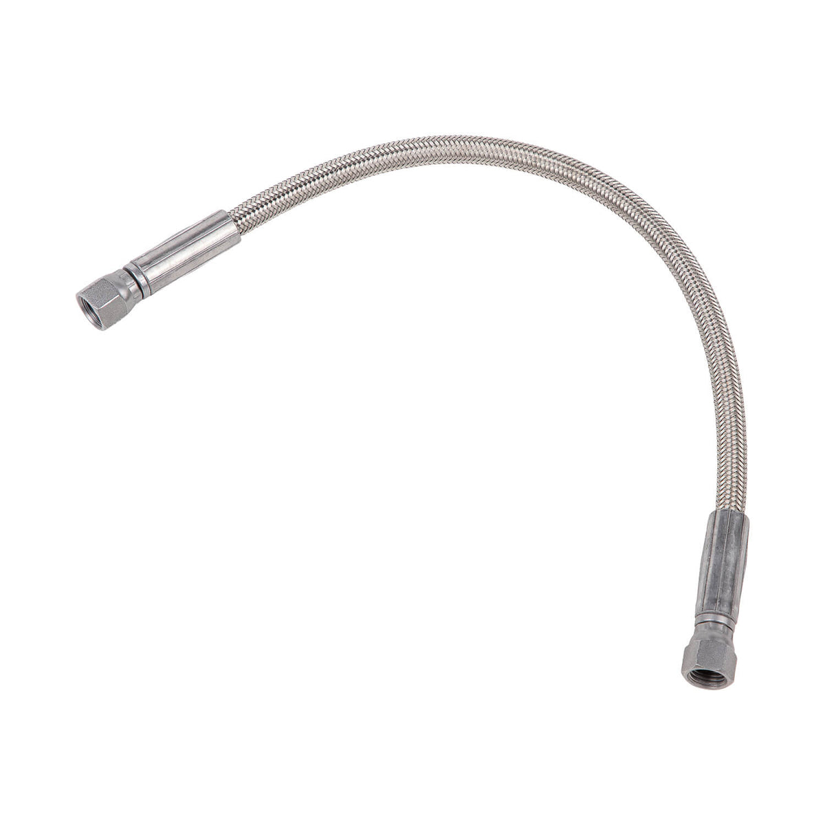 ARB Reinforced Stainless Steel Braided PTFE Hose 1/4 in. x 0.3m Long - Apollo Off-Road