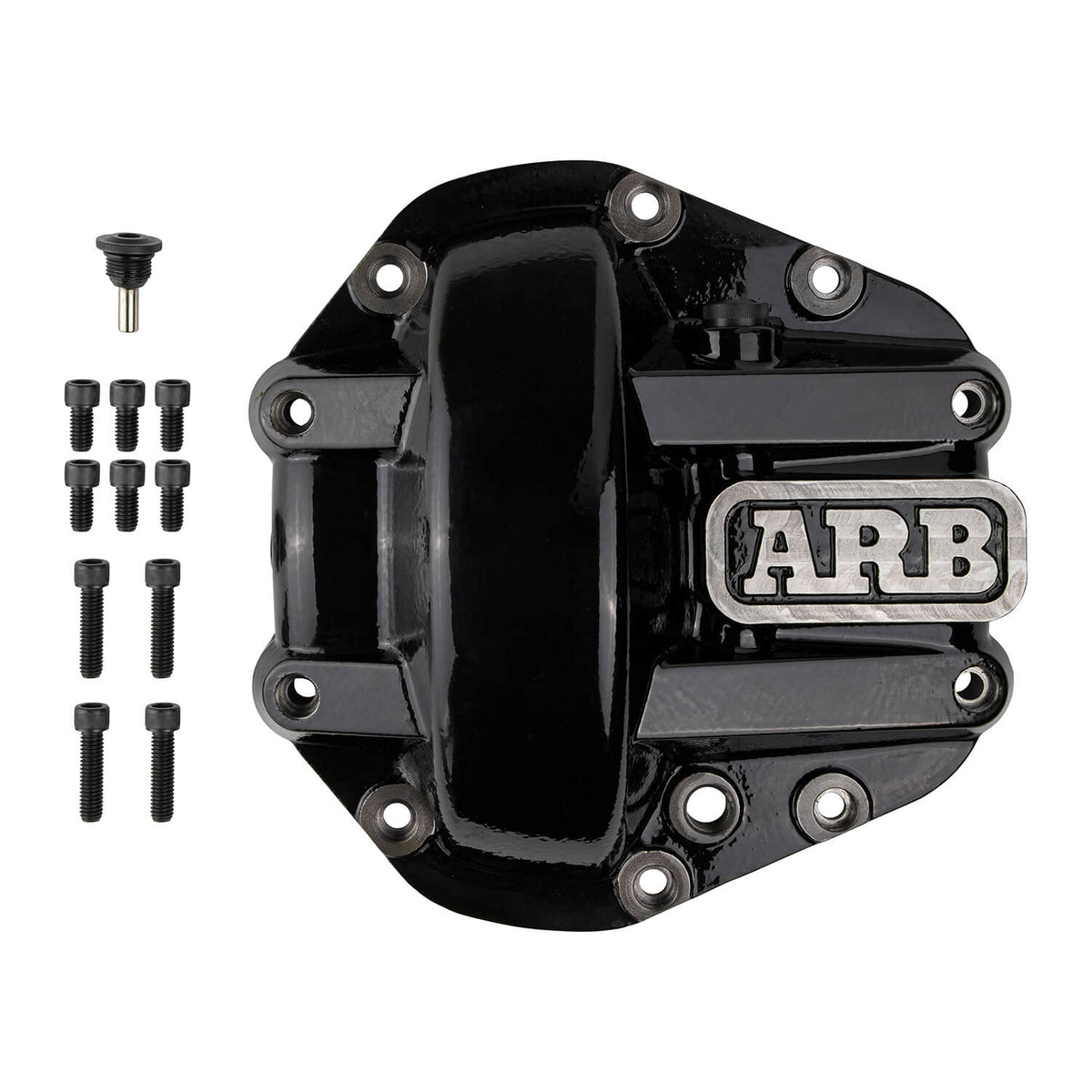 99-20 Ford Super Duty Differential Cover Black - Apollo Off-Road