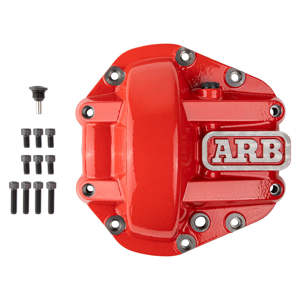 99-20 Ford Super Duty Differential Cover Red - Apollo Off-Road