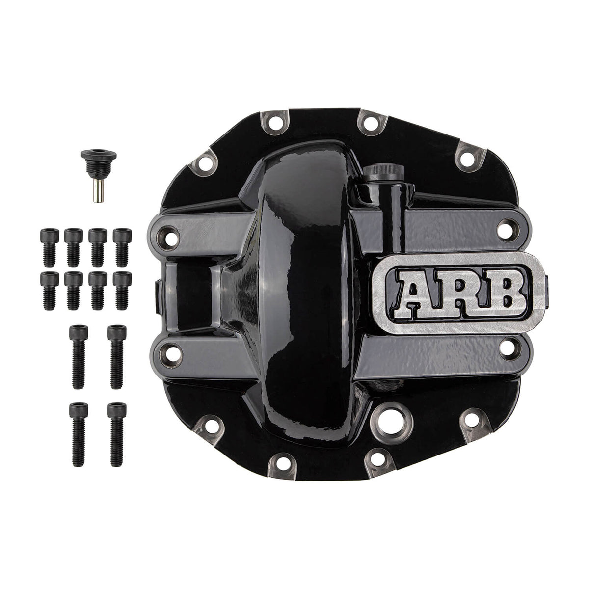 18-25 Jeep Wrangler Differential Cover Black For Use with M200 Axles - Apollo Off-Road
