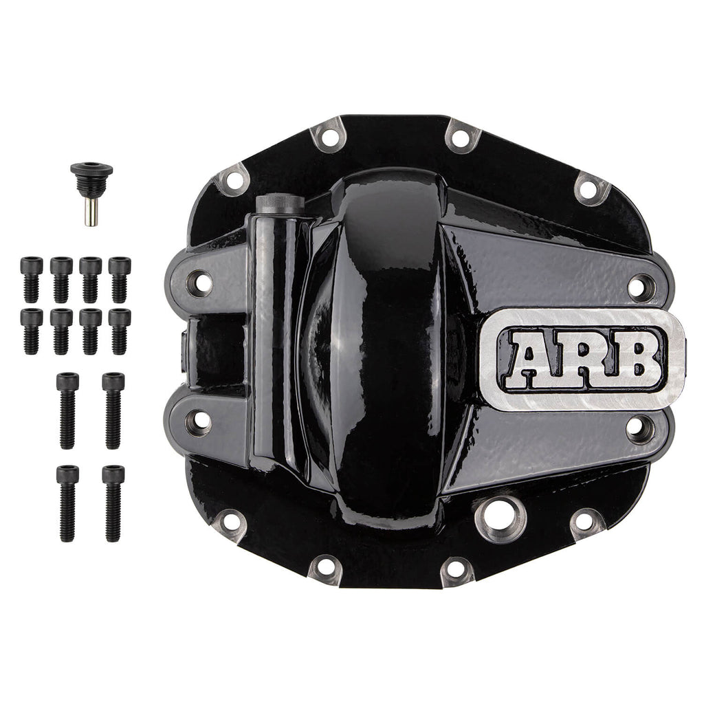 18-25 Jeep Wrangler / 20-25 Gladiator Differential Cover Black - Apollo Off-Road