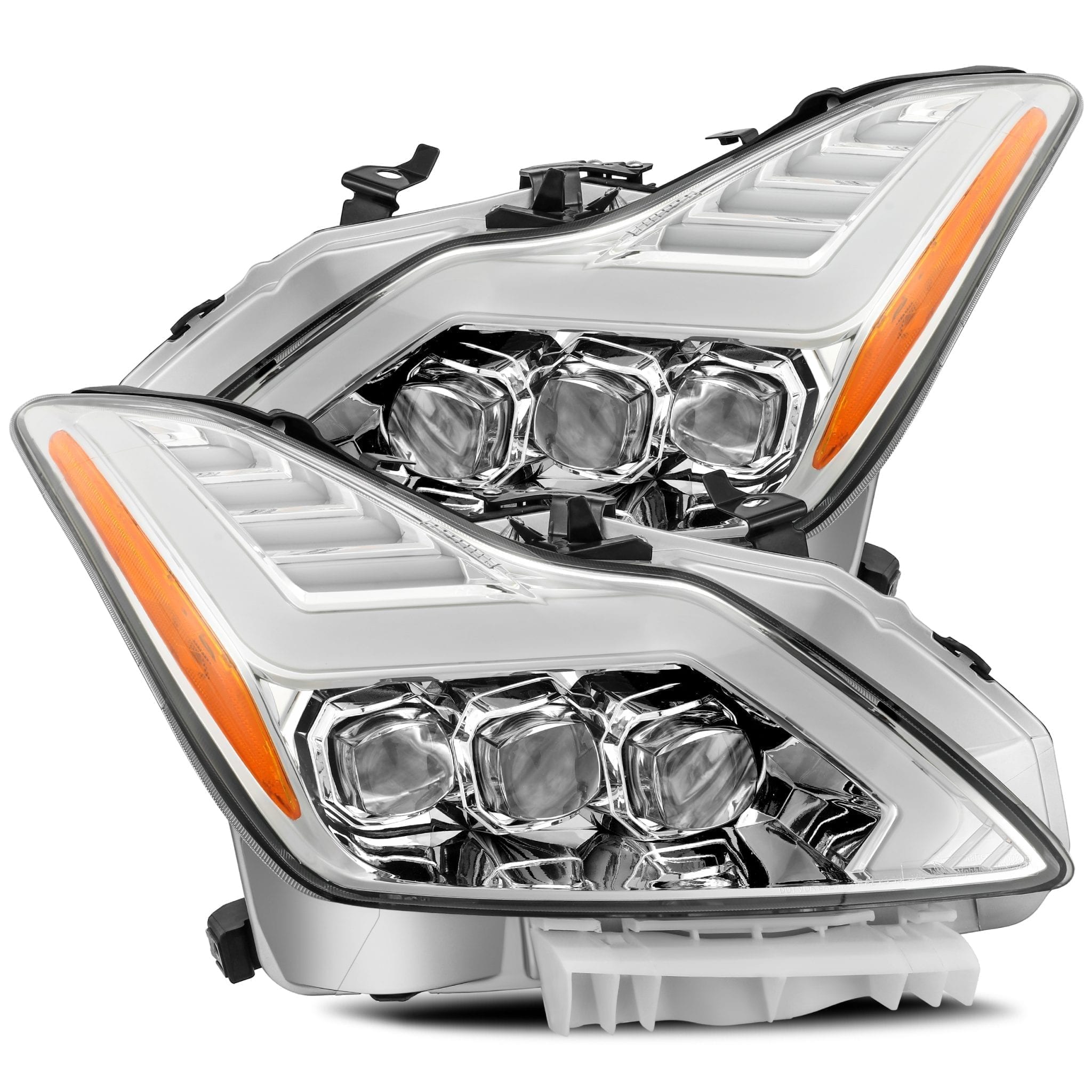 08-13 Infiniti G37/14-15 Q60 Coupe NOVA-Series Projector Headlights Chrome - Apollo Off-Road