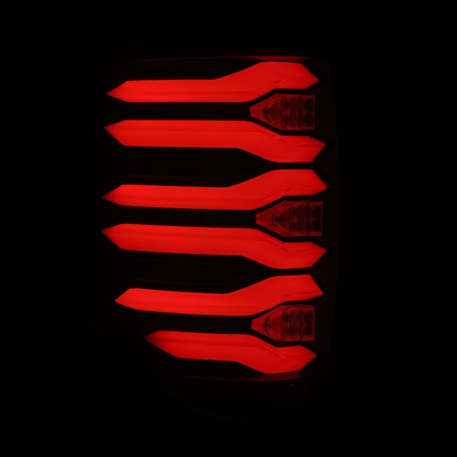 09-14 Ford F-150 LUXX-Series LED Tail Lights Alpha-Black - Apollo Off-Road