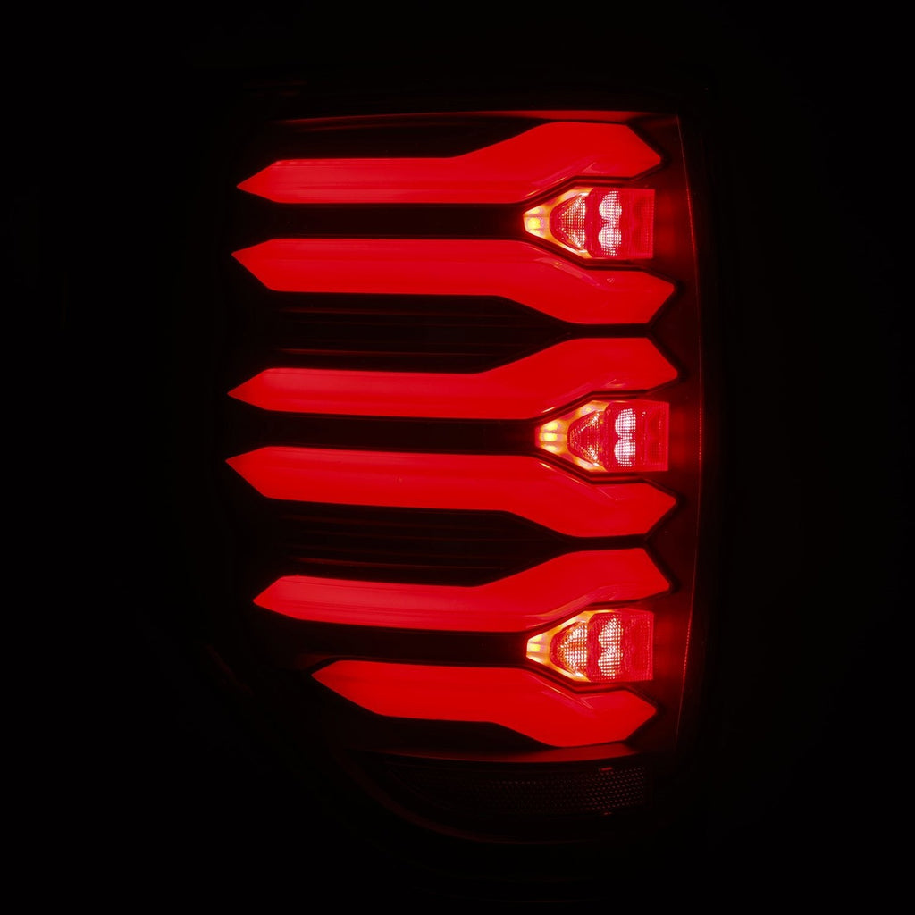 09-14 Ford F-150 LUXX-Series LED Tail Lights Black - Apollo Off-Road
