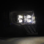 09-14 Ford F-150 NOVA-Series LED Projector Headlights Alpha-Black - Apollo Off-Road